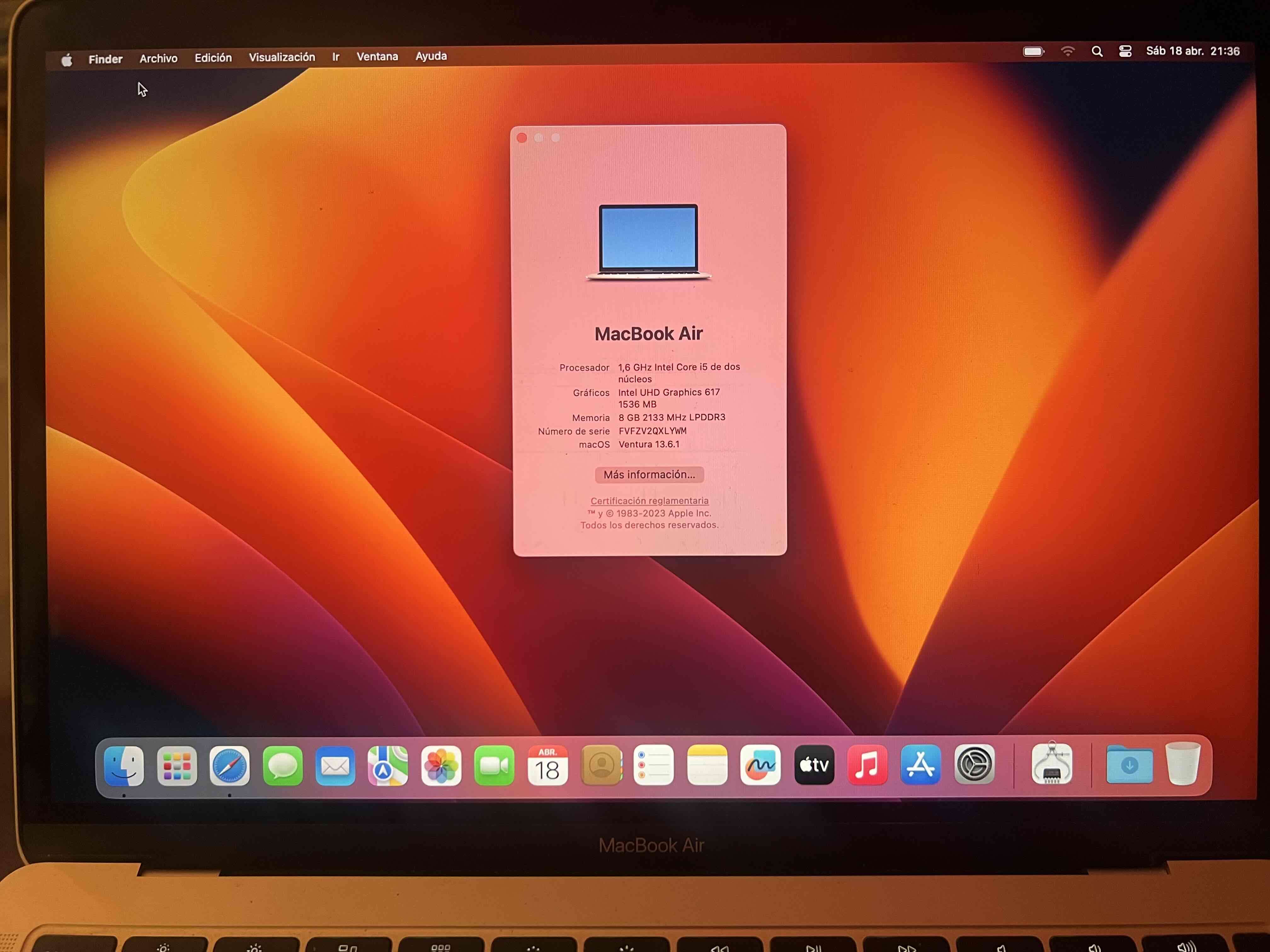 Macbook air gold 2020 - miniatura 5