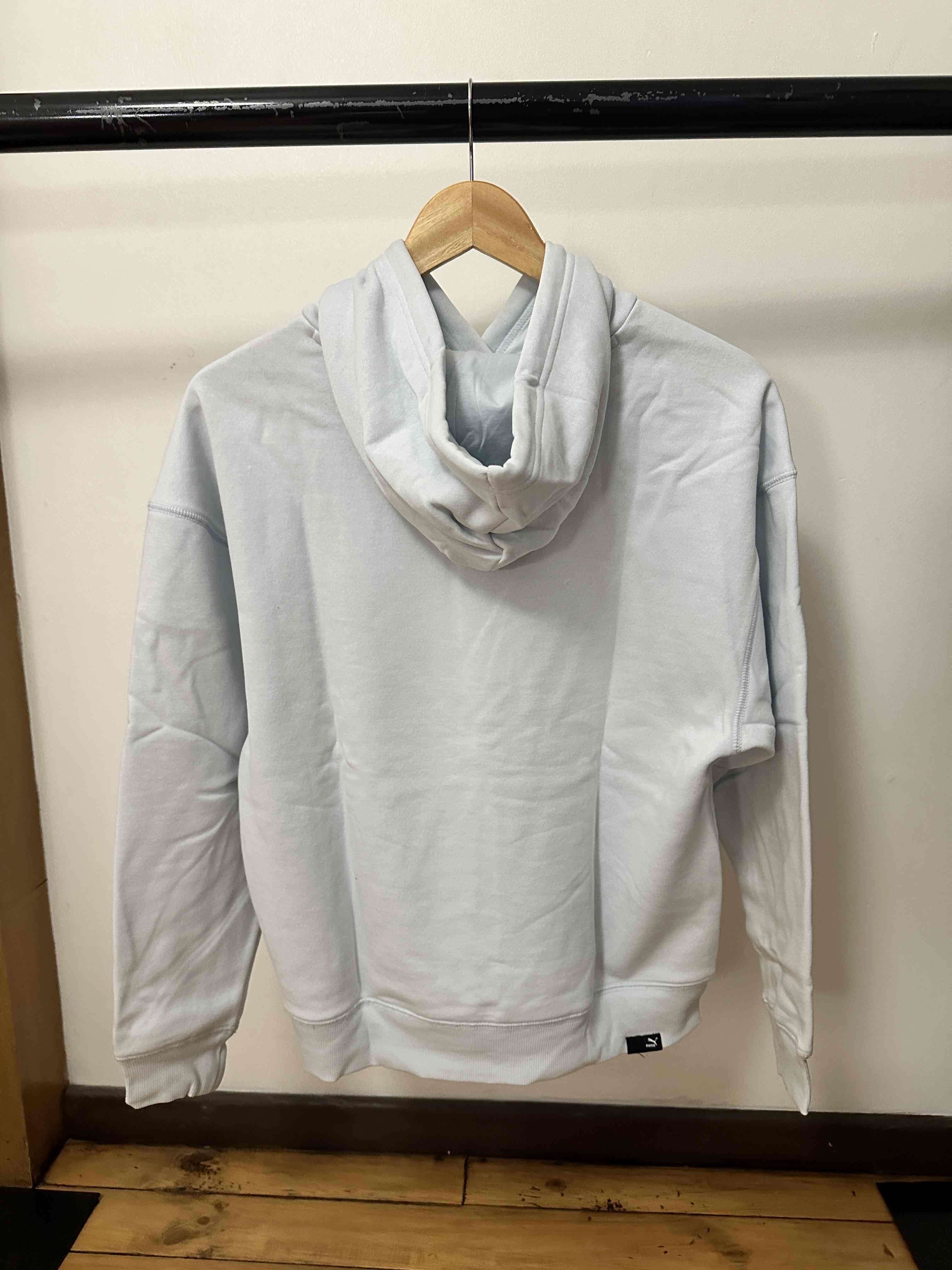 Polerón con capucha blanco puma - miniatura 2