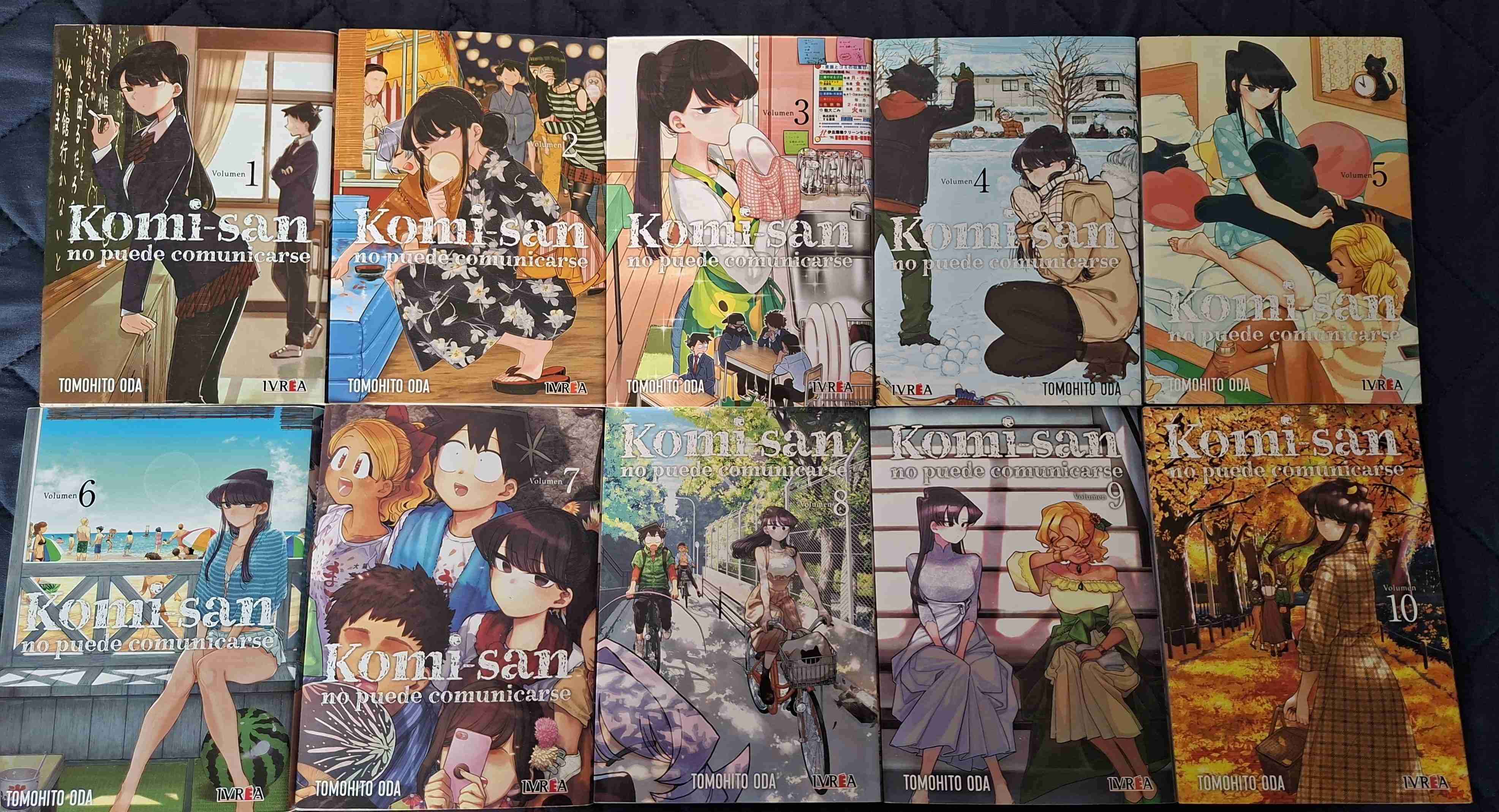 Manga Komi San#1-10 Ivrea España