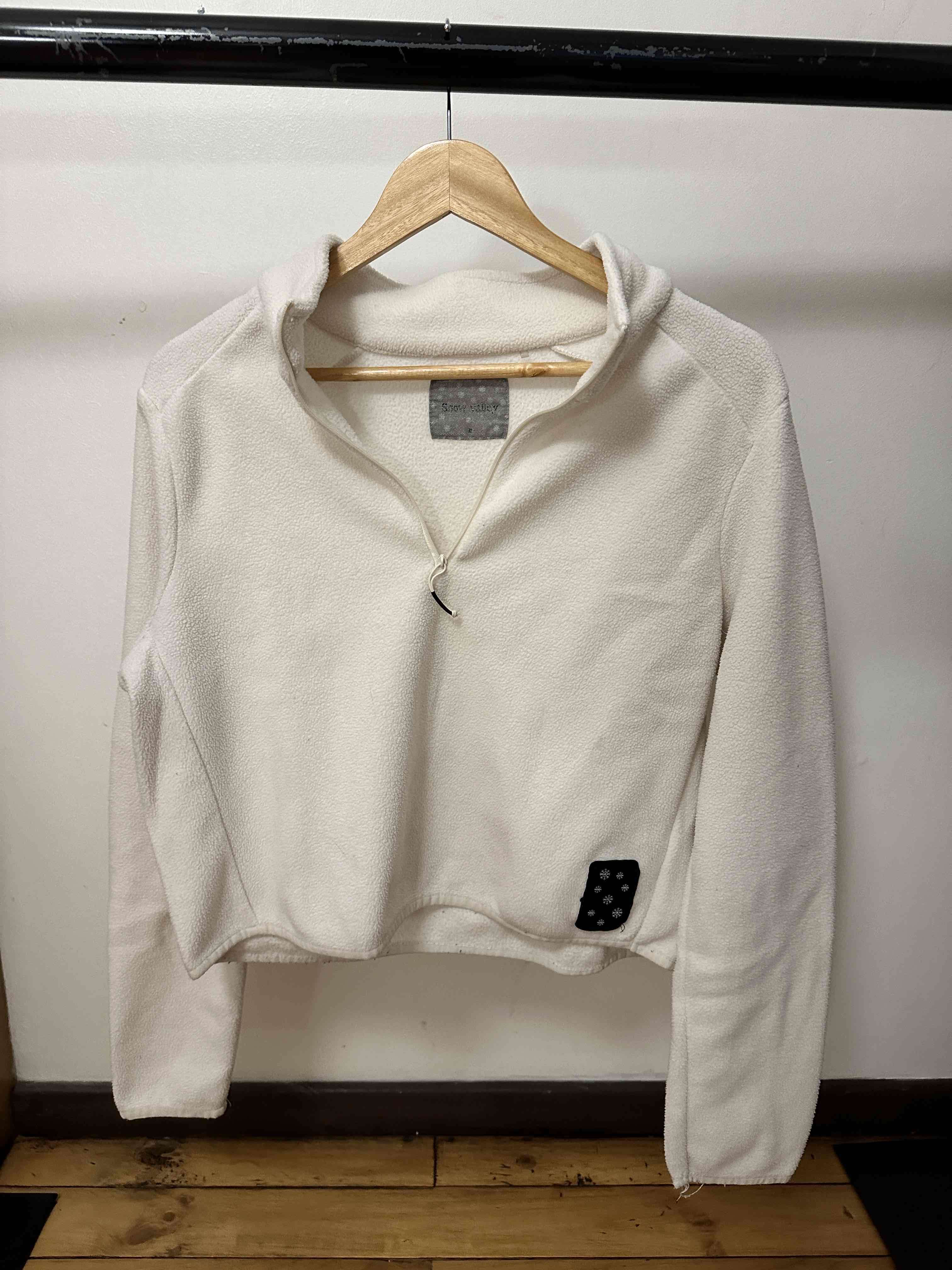 Polar blanco con cierre - miniatura 1