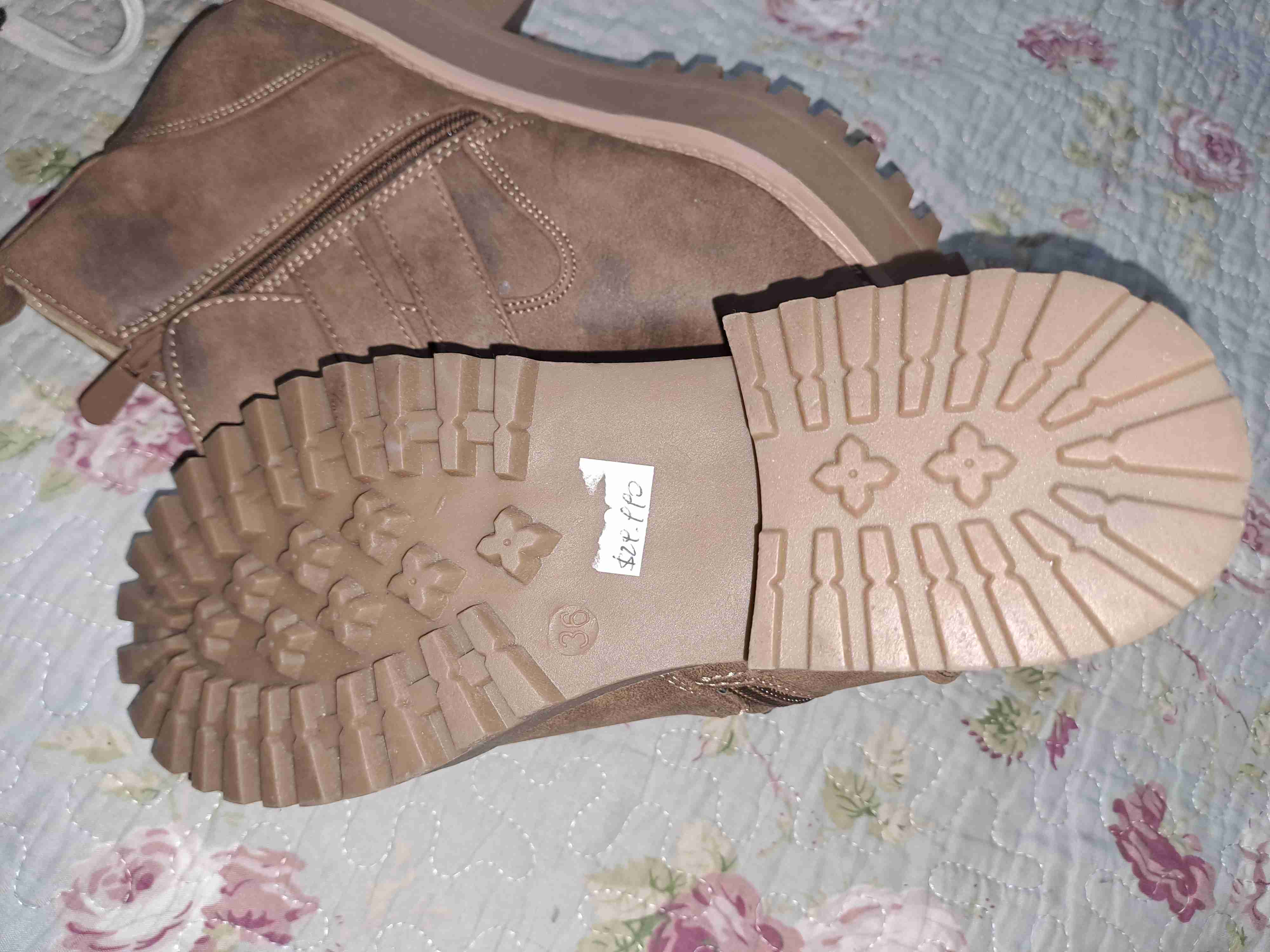 Botines marrones con hebillas - miniatura 3