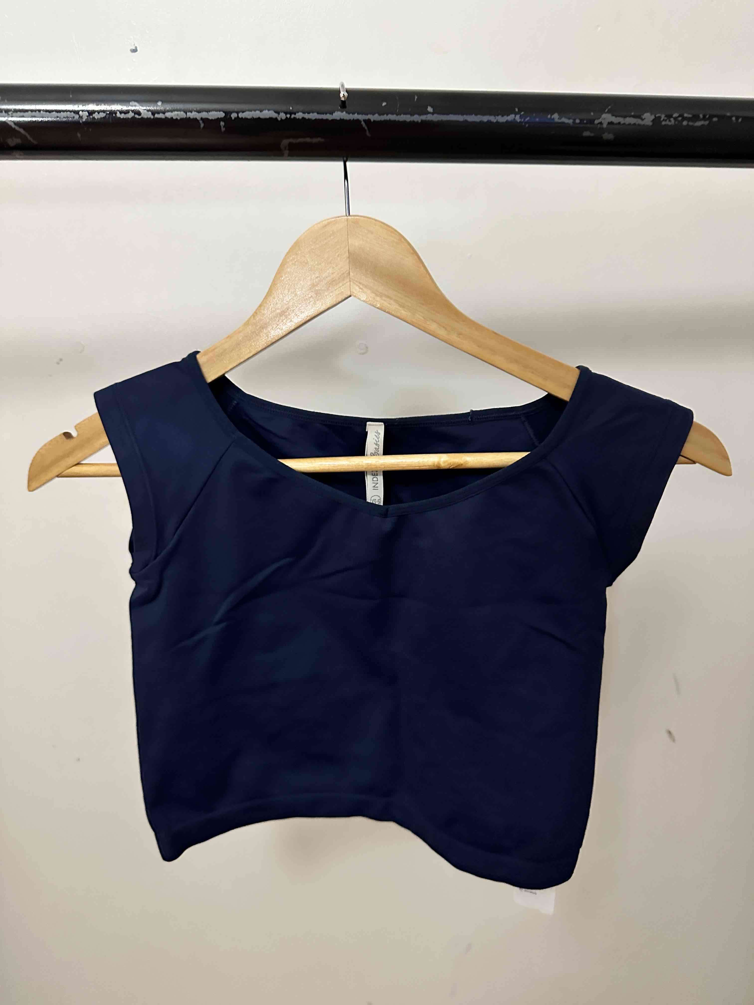 Crop top azul marino - miniatura 1