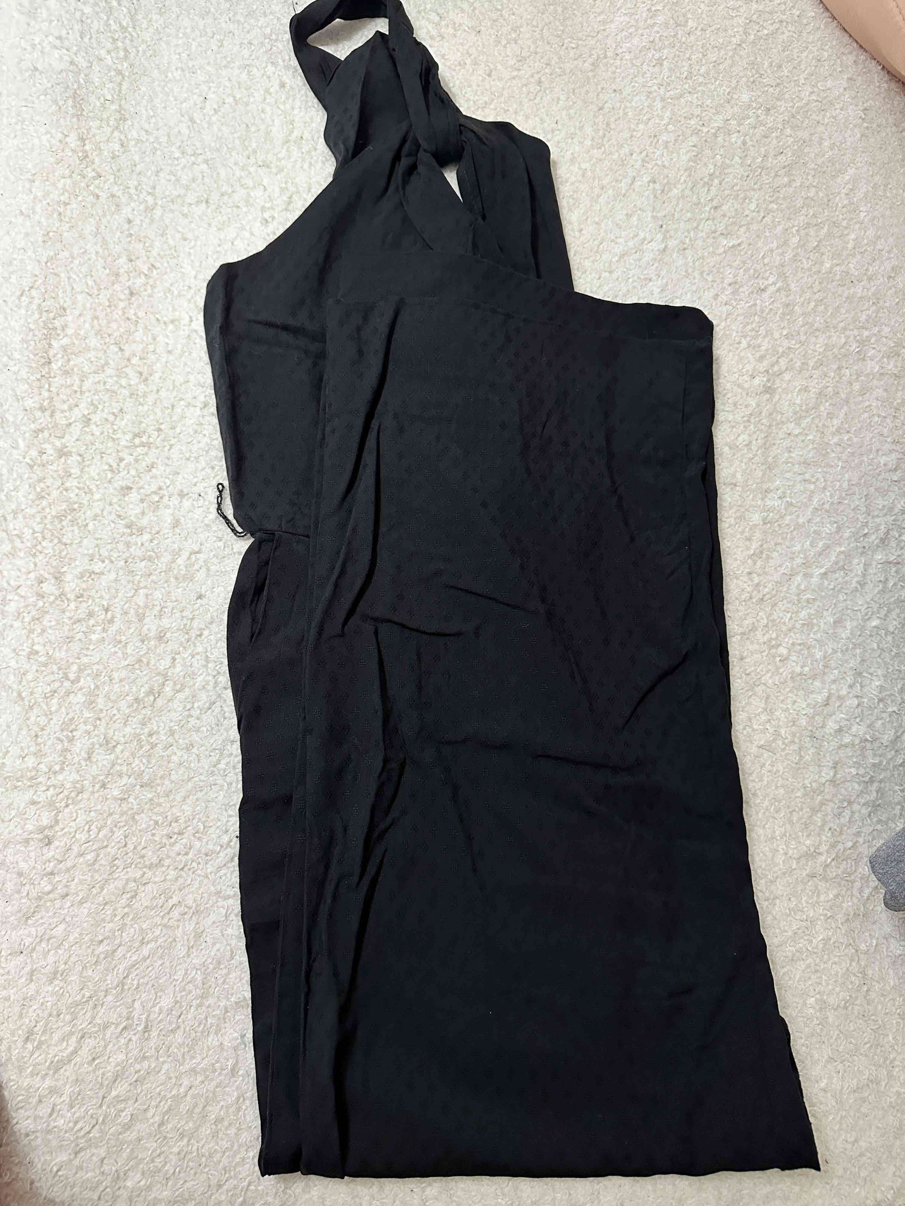 Enterito negro con tirantes - miniatura 3