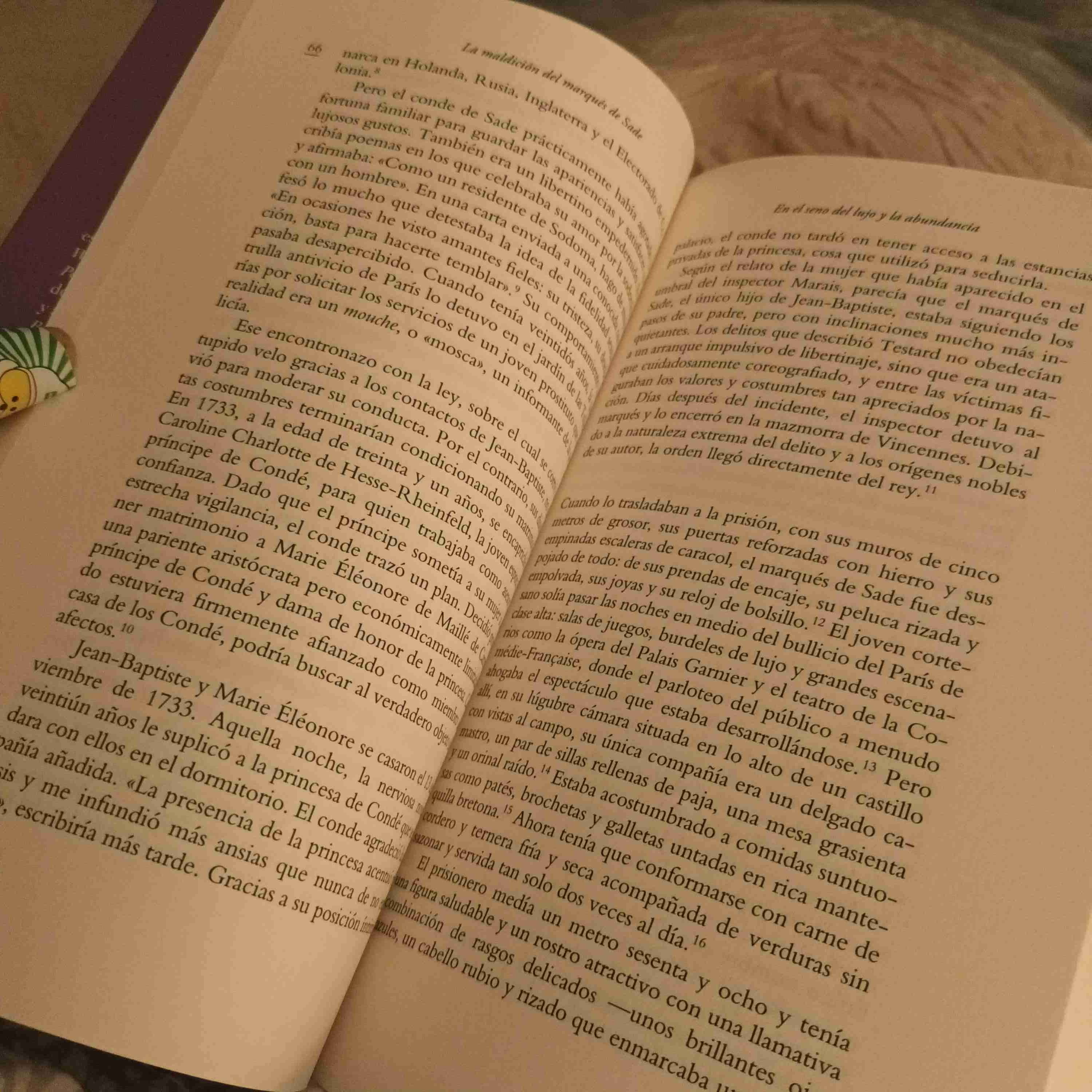 Libro 'La Maldición del Marqués de Sade' - miniatura 3