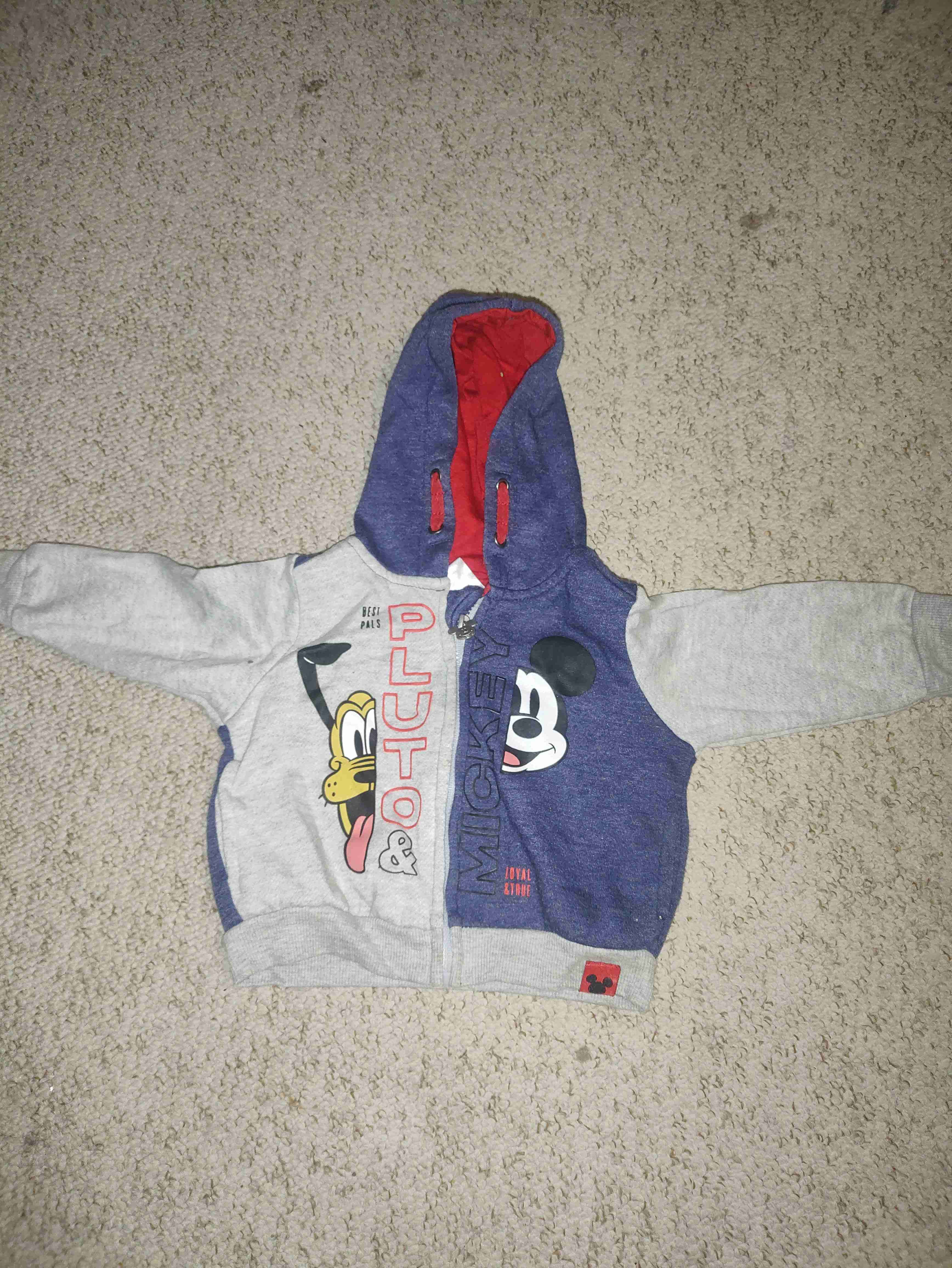 Polerón infantil Mickey y Pluto