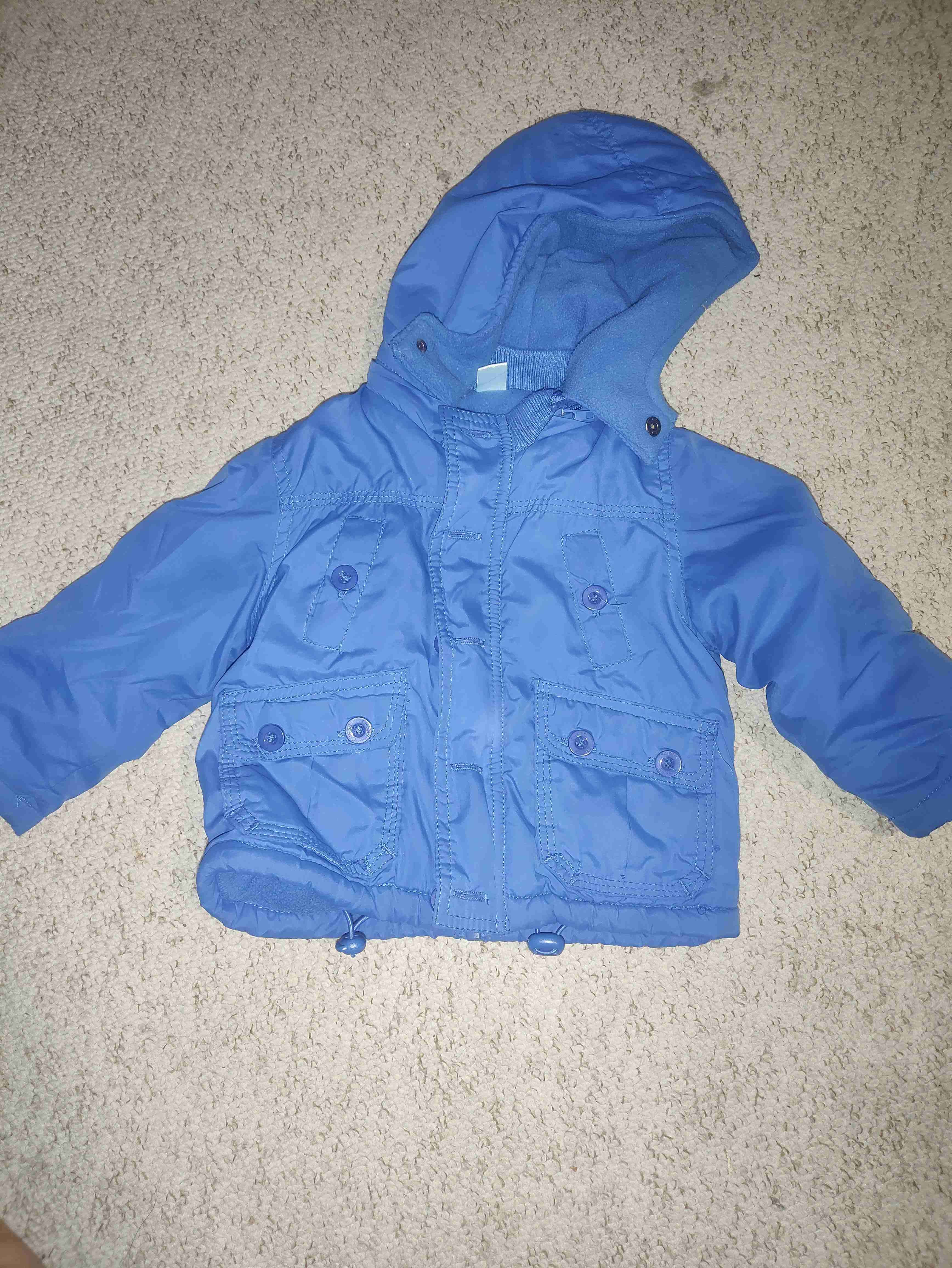 Chaqueta azul para bebé