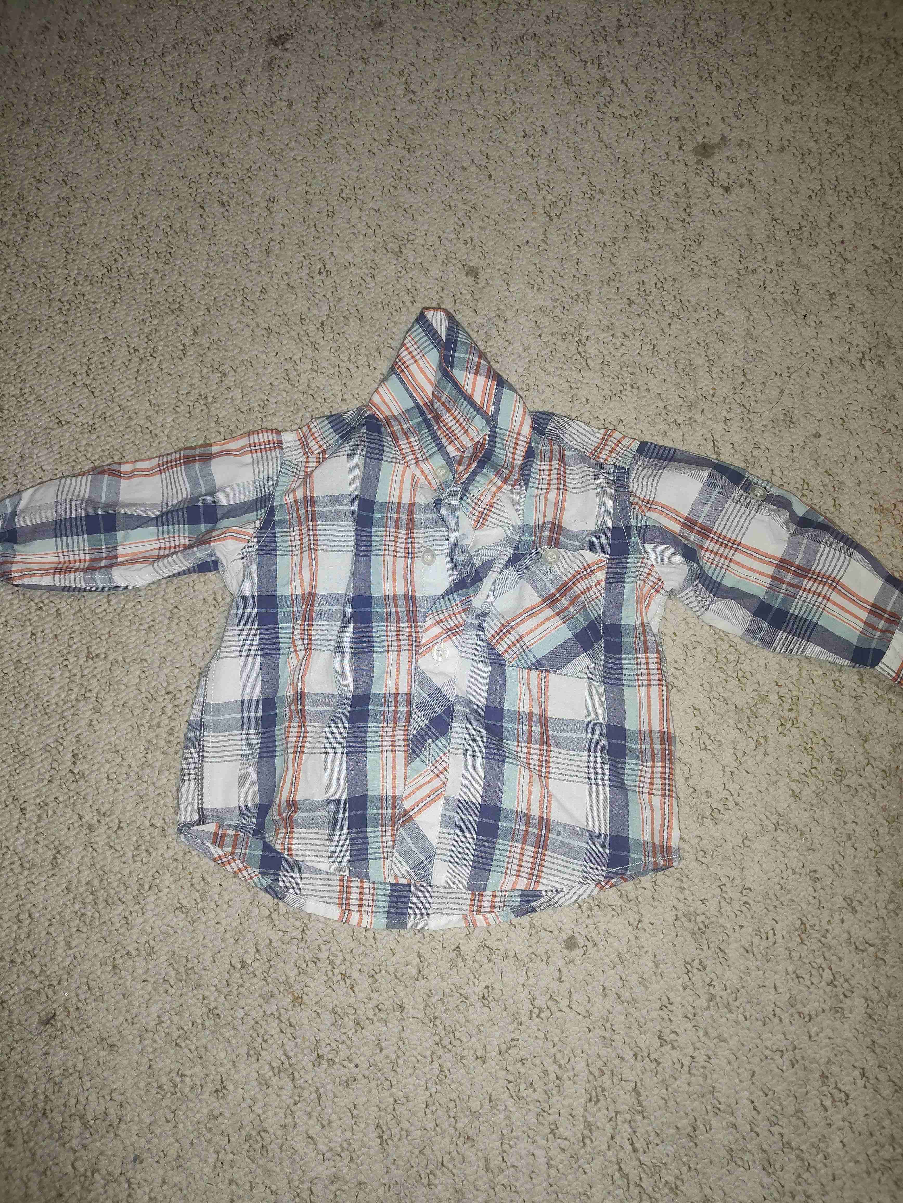 Camisa de niño a cuadros