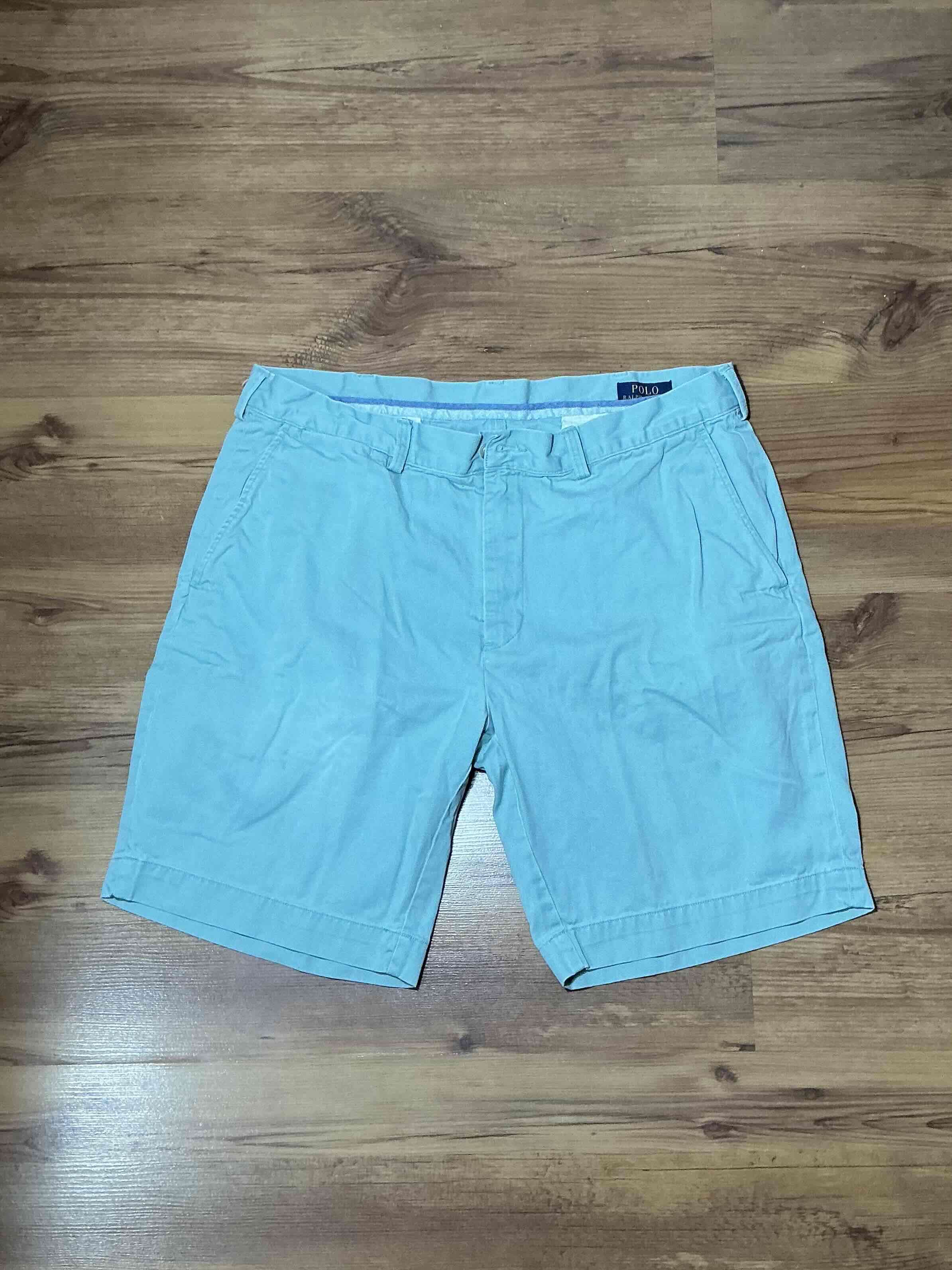 Shorts rosados y celeste Polo hombre original - miniatura 3