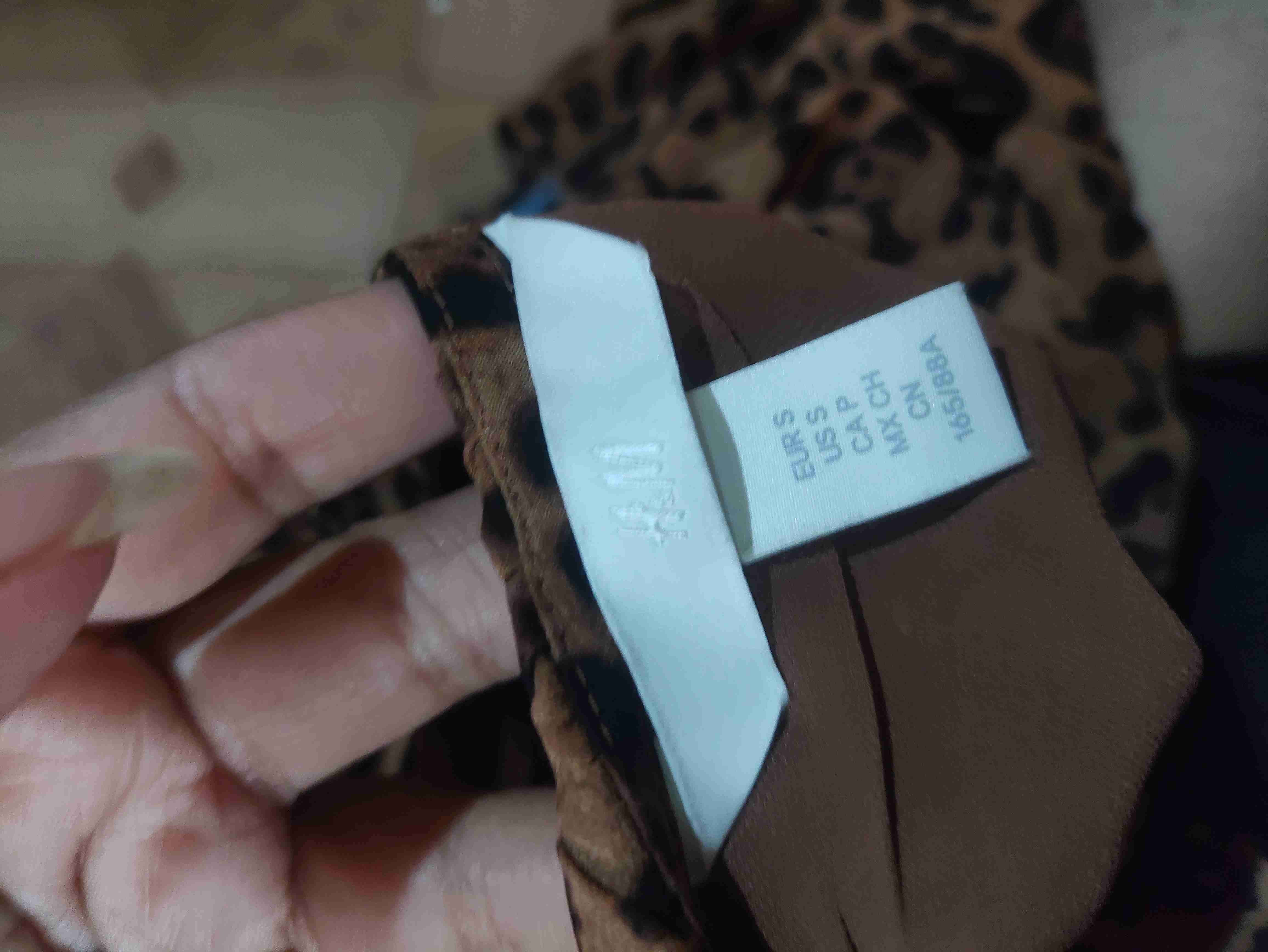 Blusa estampado leopardo - miniatura 2