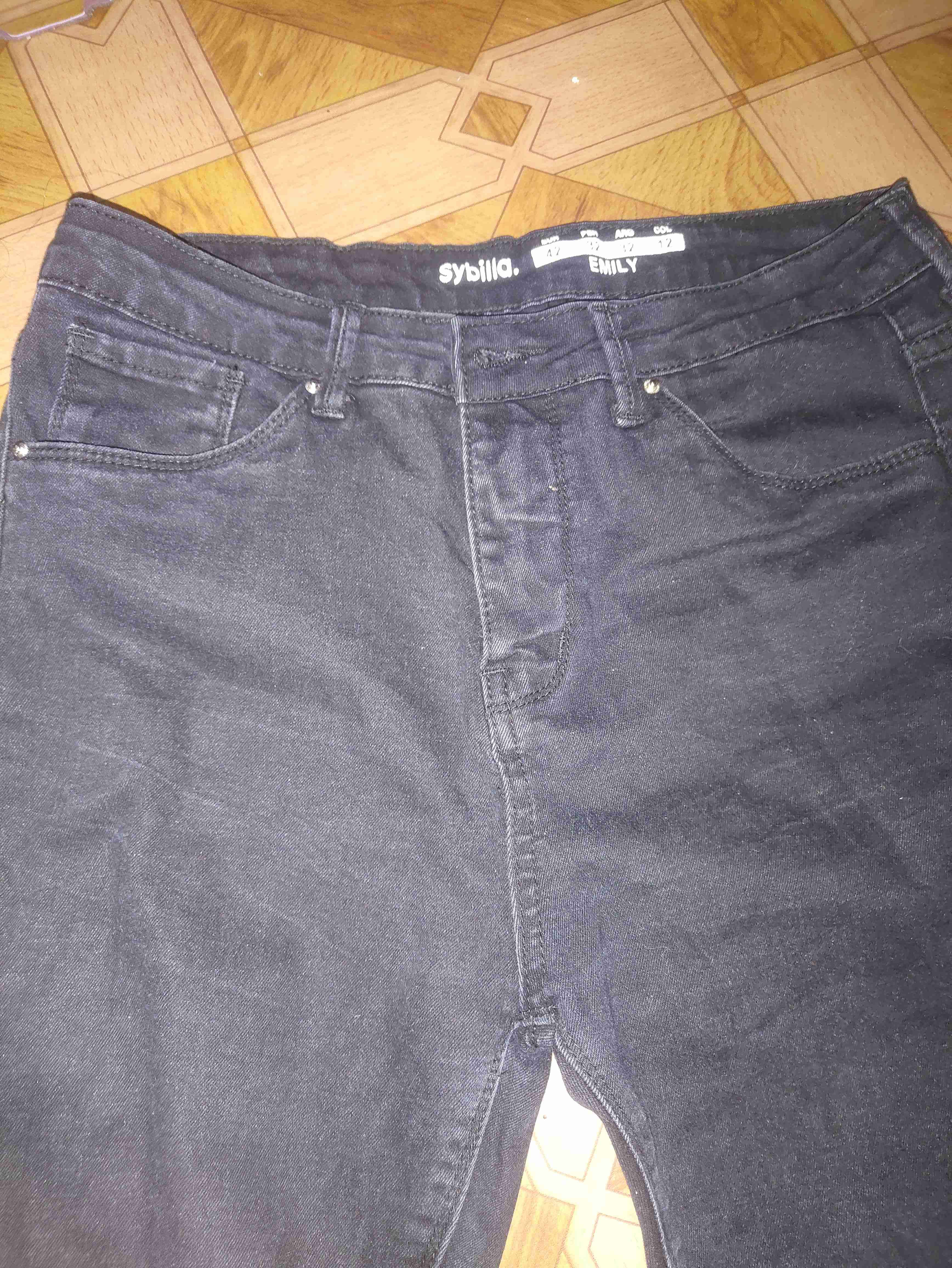 Jeans negros Sybilla Emily - miniatura 1