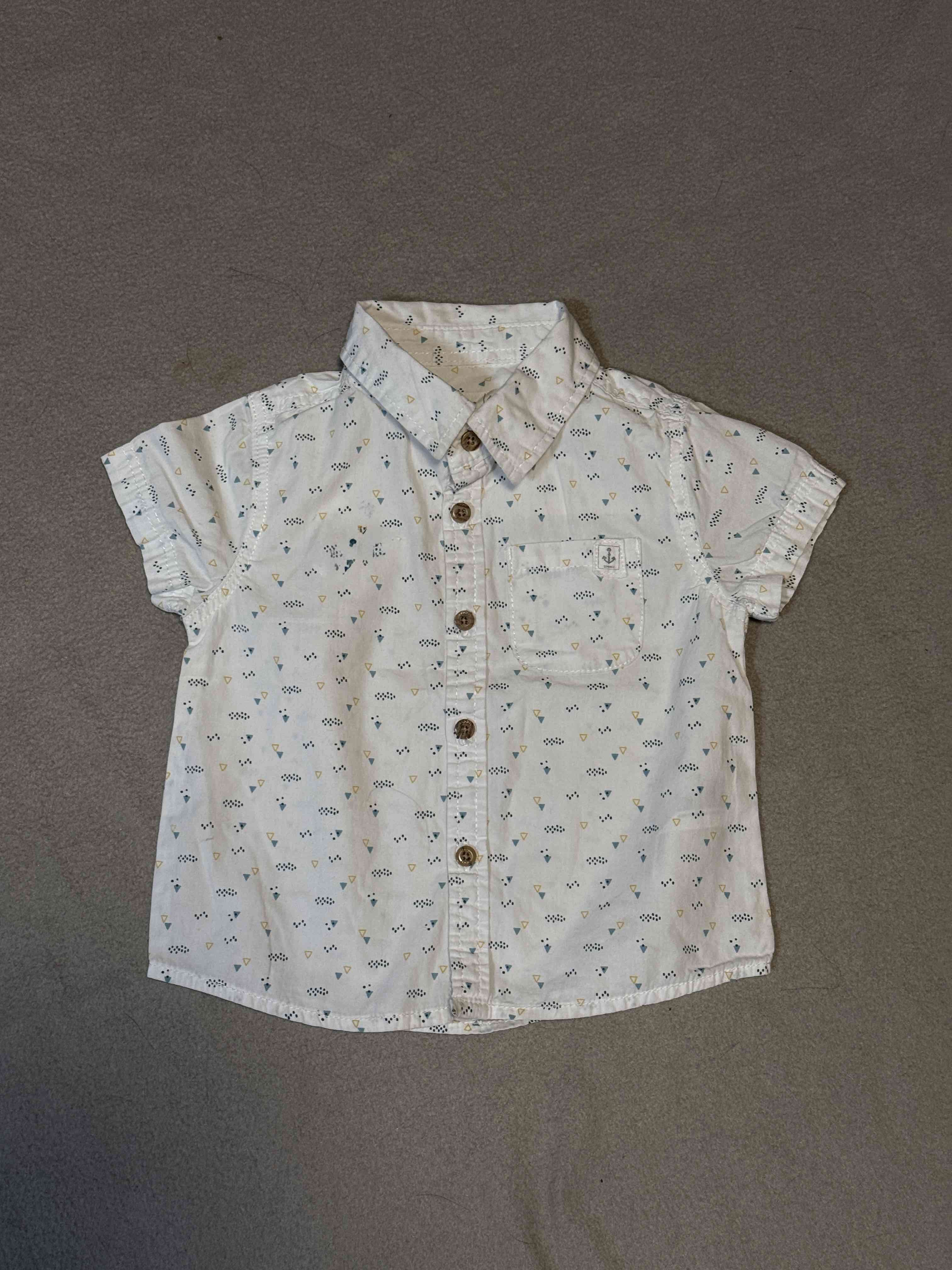 Camisa blanca 12 meses