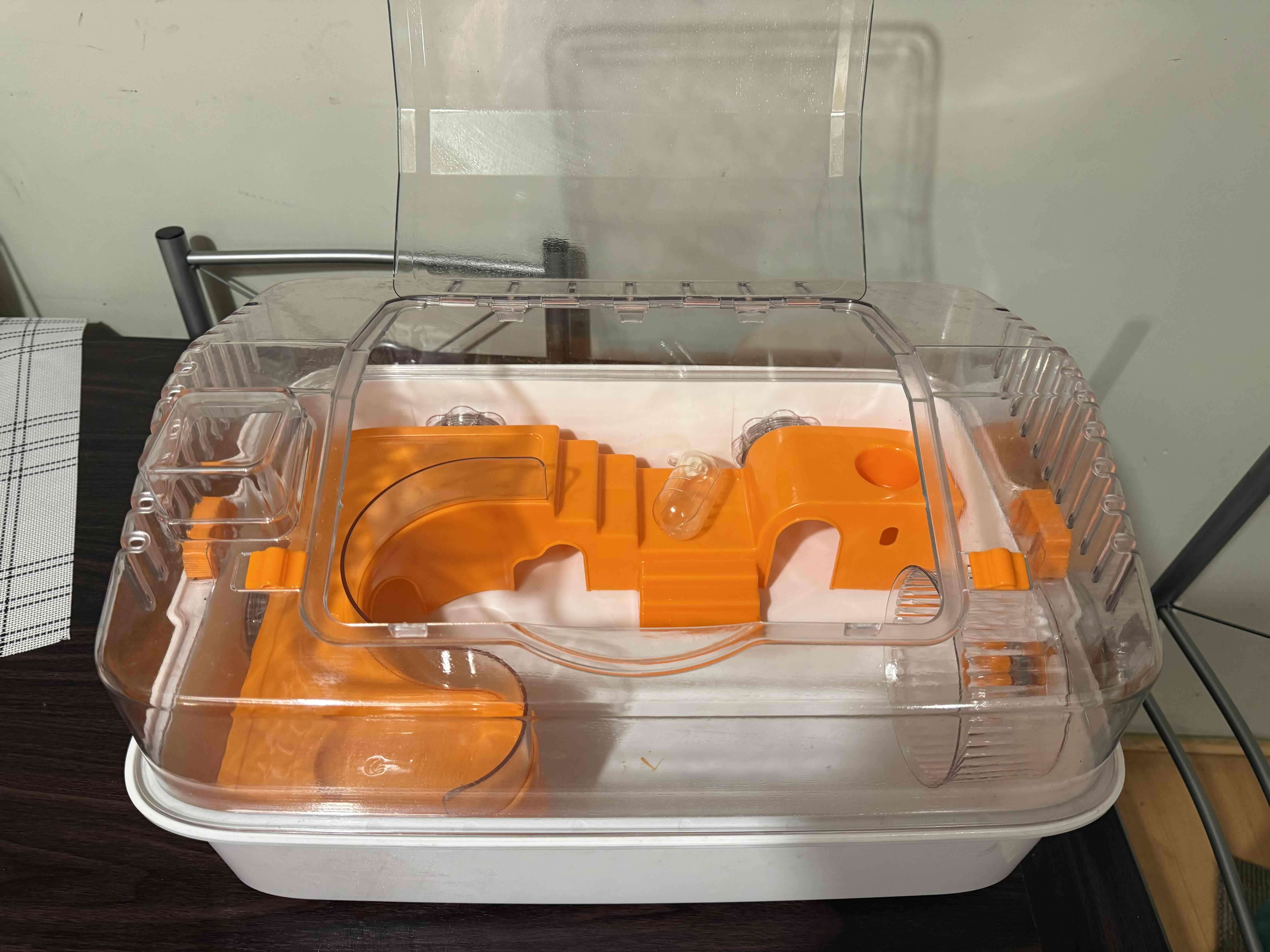 Jaula Acrílica para Hámster, Cuy, Erizo y más - miniatura 1