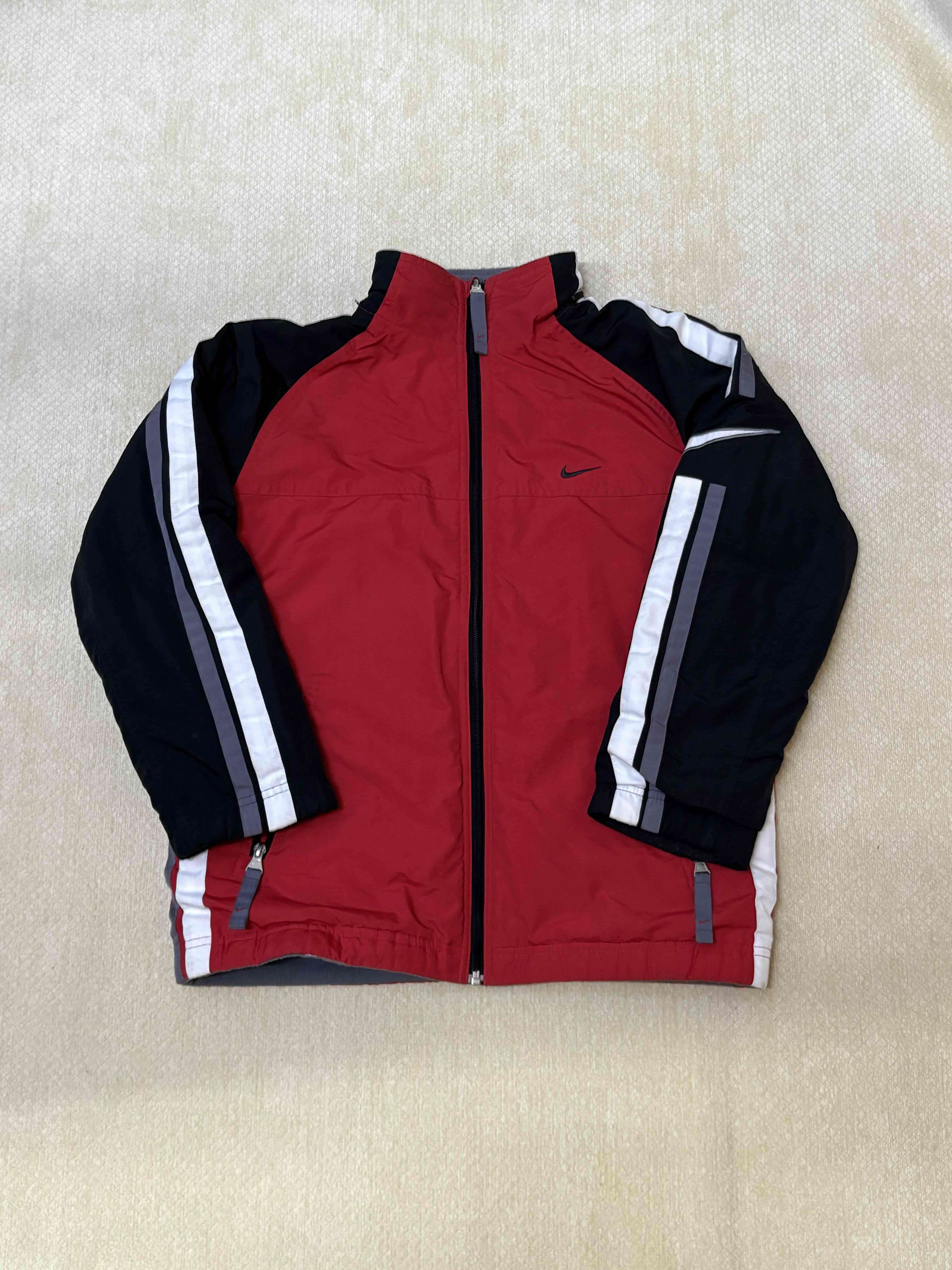 Chaqueta Nike 00’ deportiva roja, reversible - miniatura 1