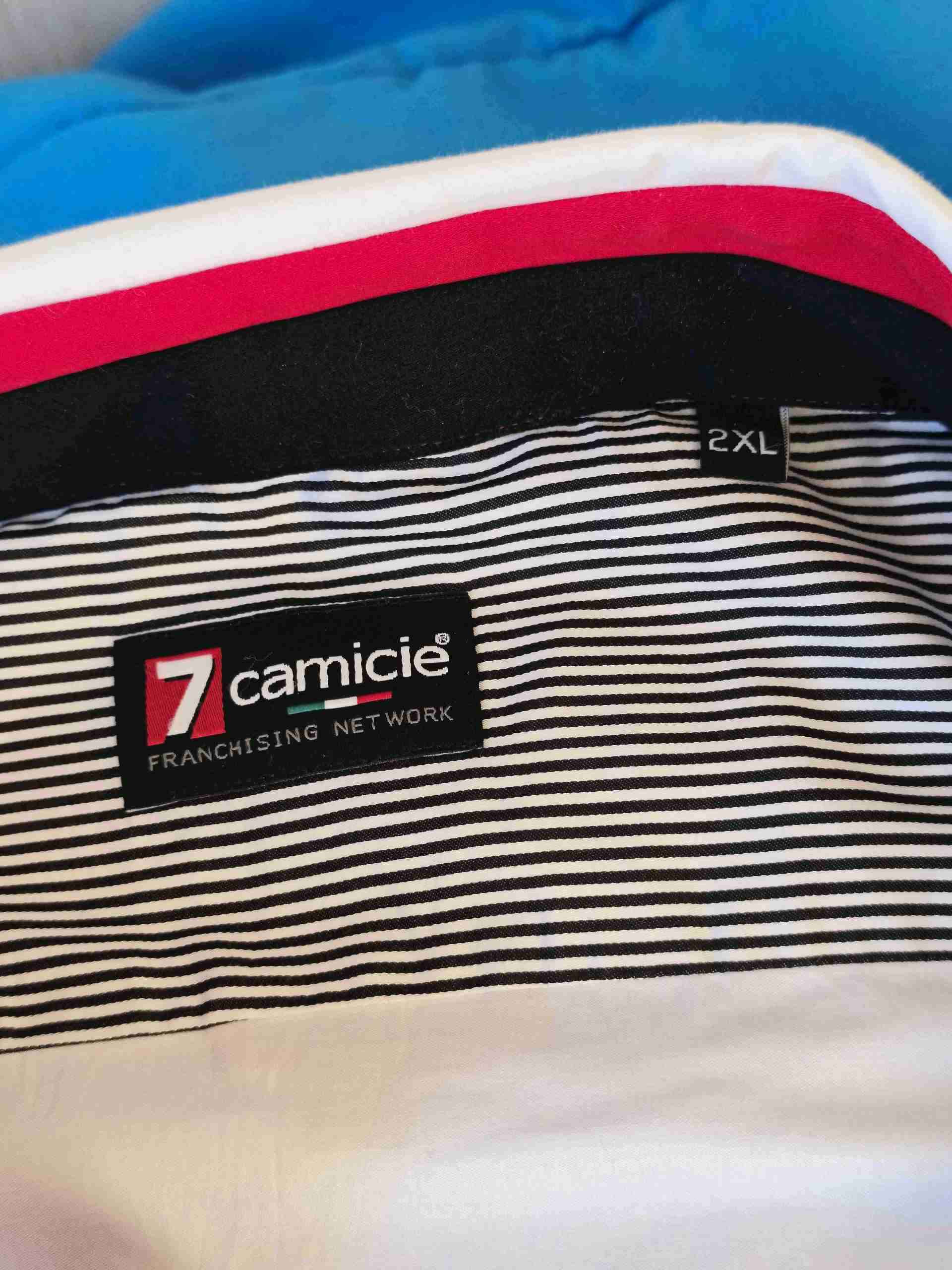 Camisa hombre blanca elegante - miniatura 4