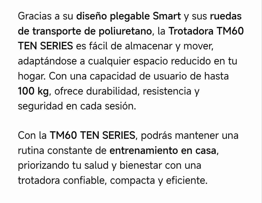 Trotadora eléctrica negra - miniatura 3