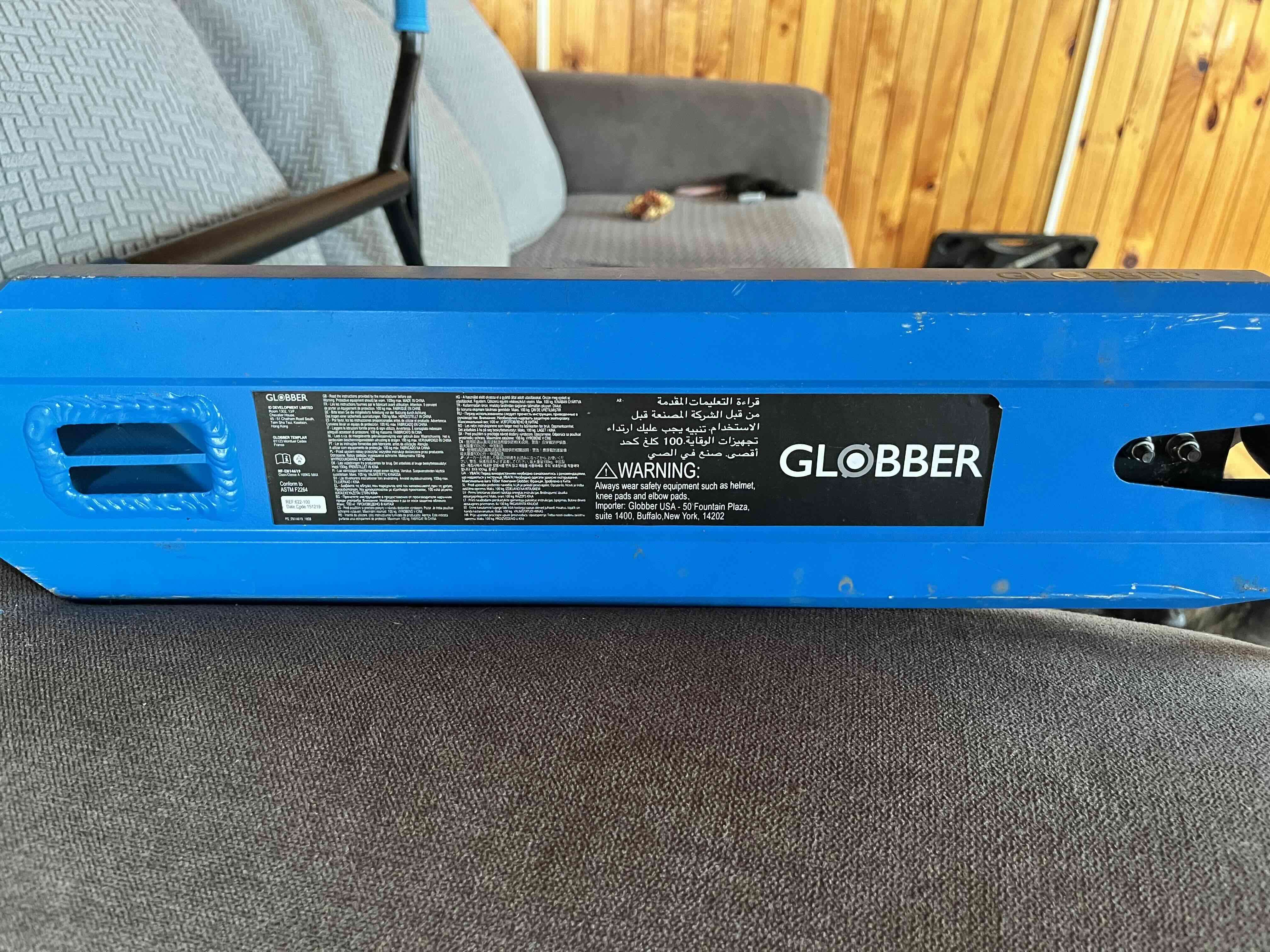 Scooter freestyle azul y negro - miniatura 6