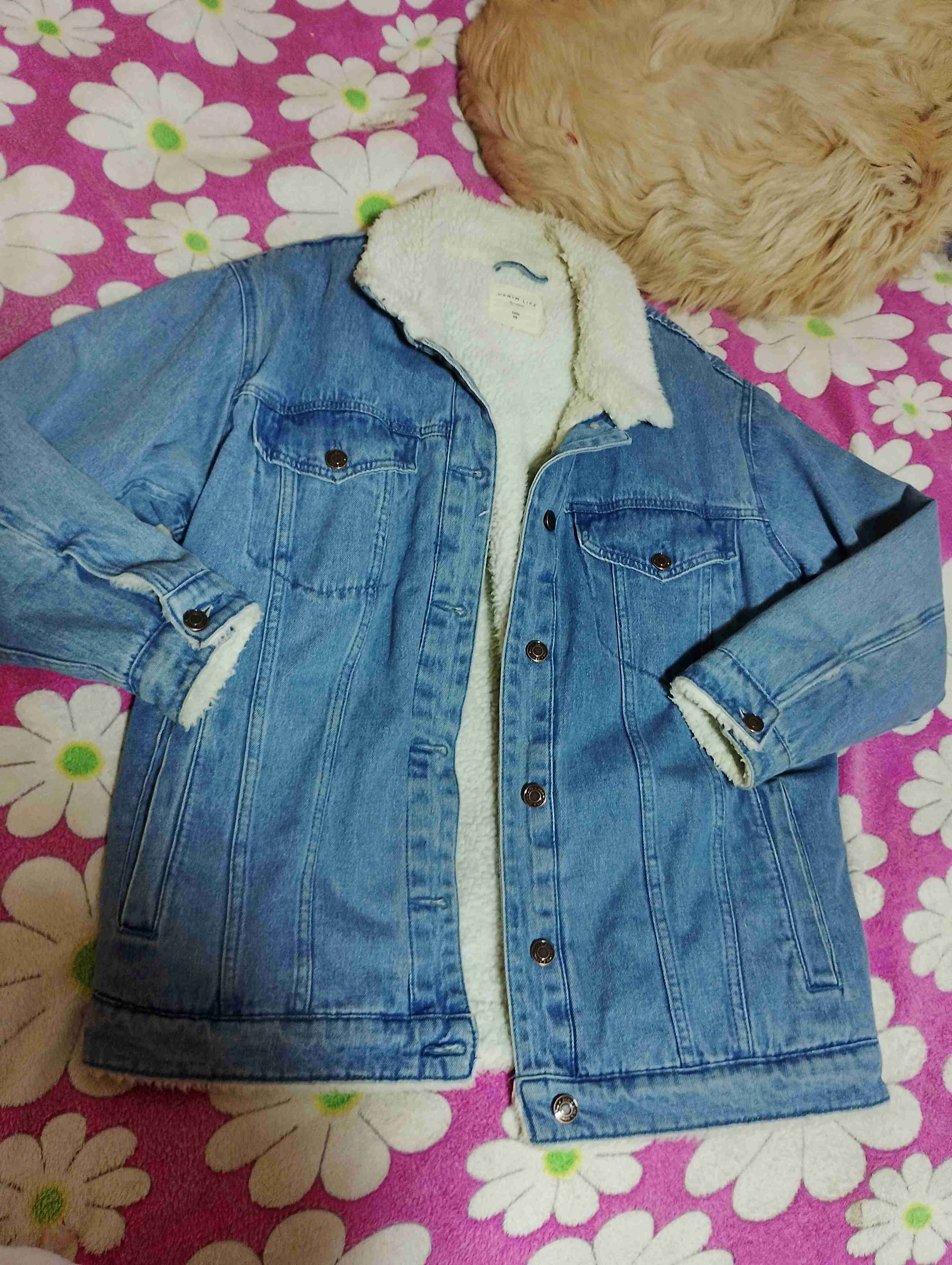 Chaqueta de mezclilla con forro