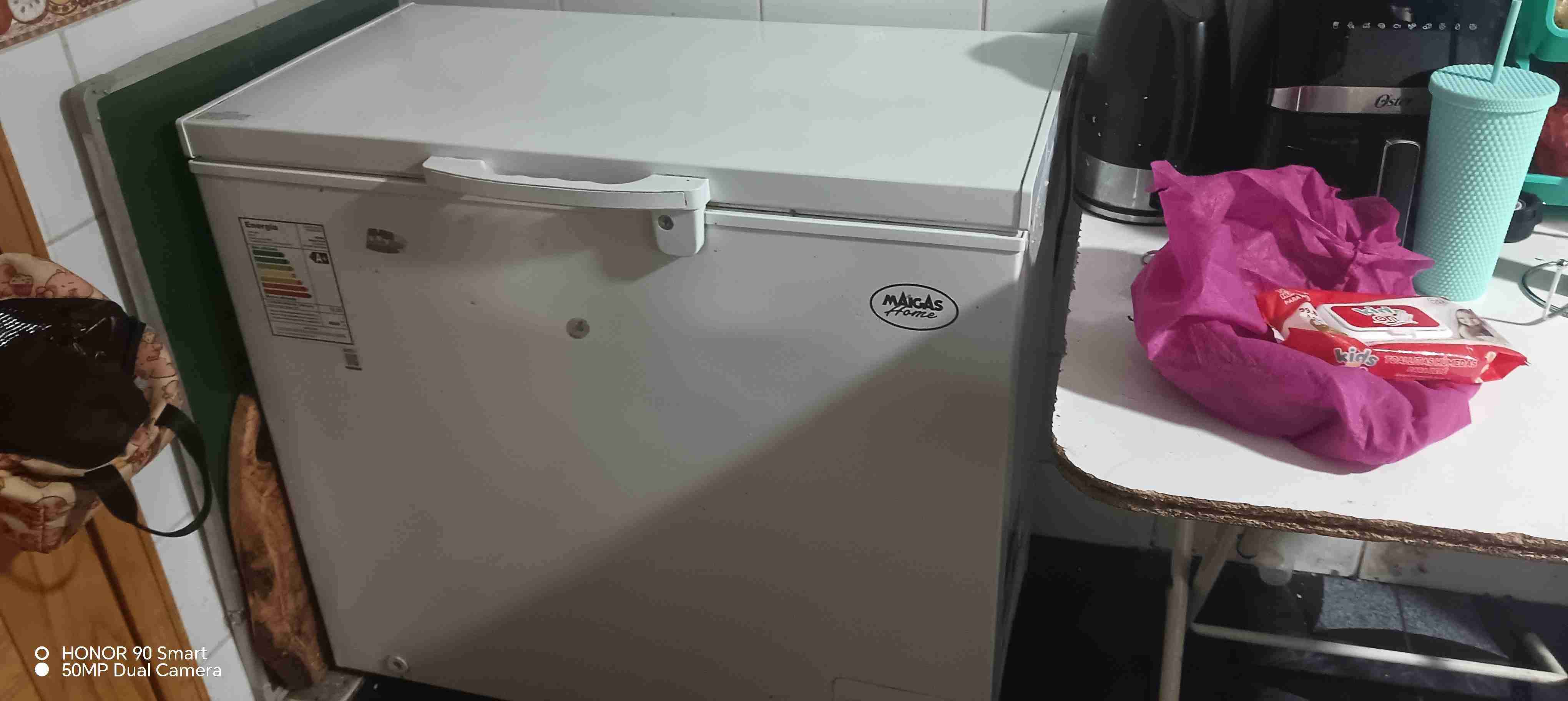 Congelador Maigas Home blanco - miniatura 4