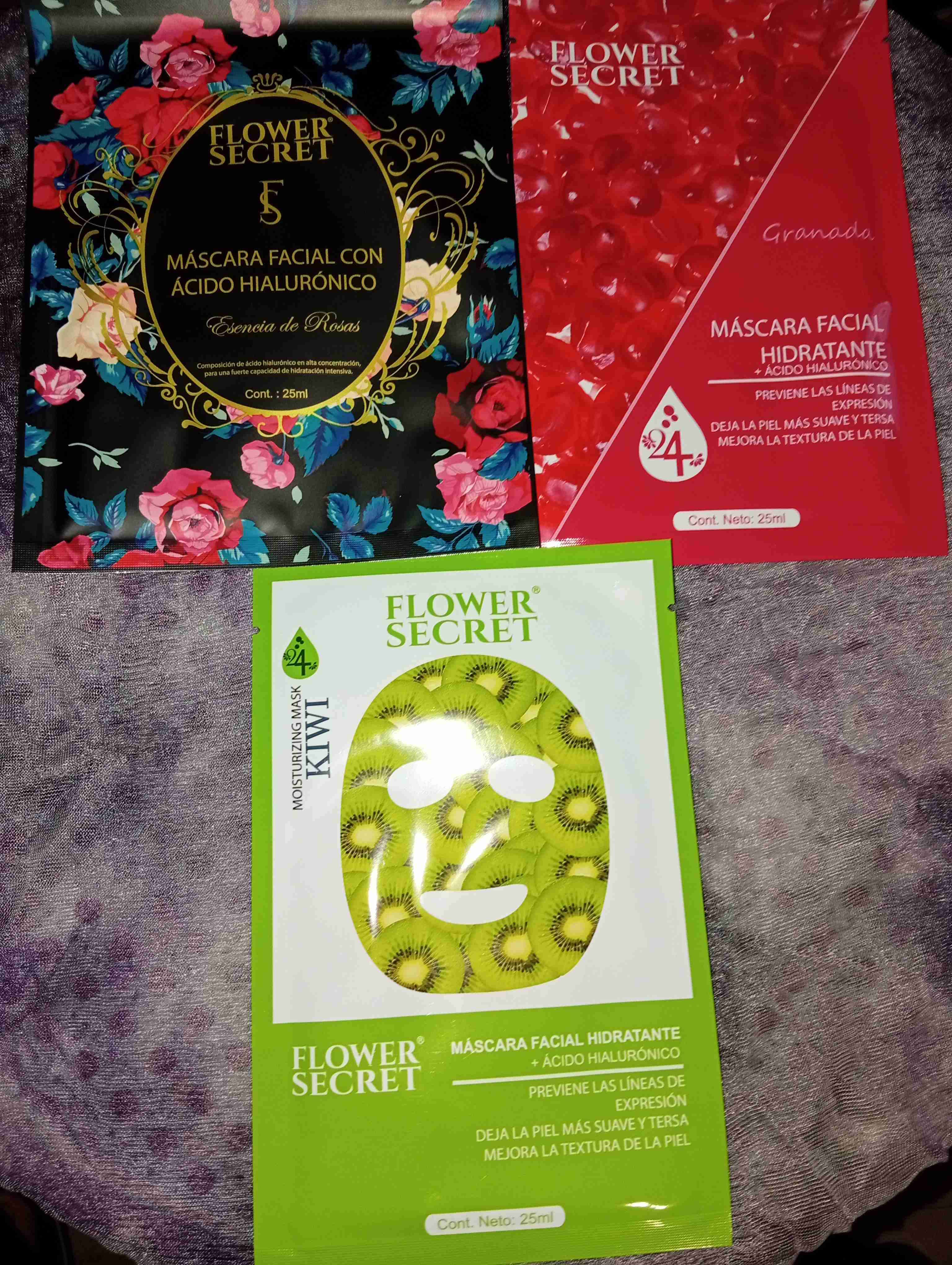 Set de 3 máscaras faciales hidratantes - miniatura 1