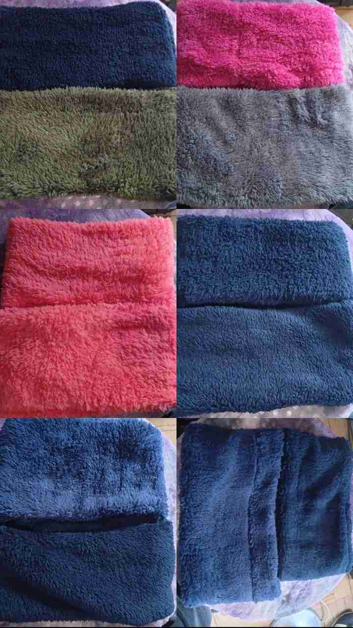 Cuellos peludos de colores - miniatura 1