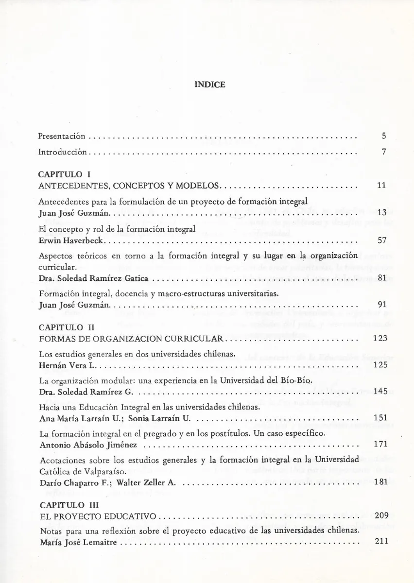 Libro Formación Integral y Proyecto Educativo Univ - miniatura 3