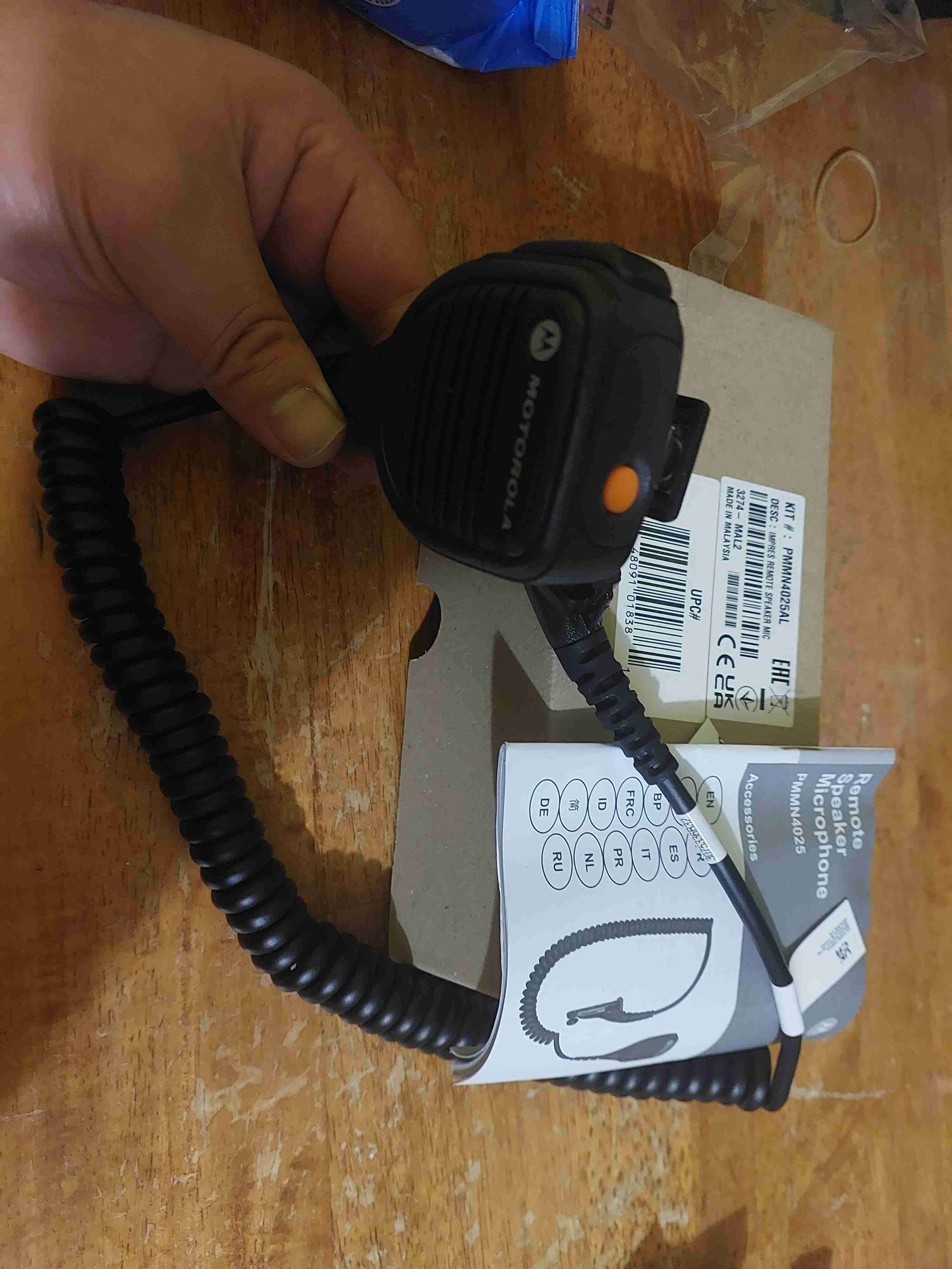 Microfono parlante IMPRES Radio Motorola APX-DGP - miniatura 2