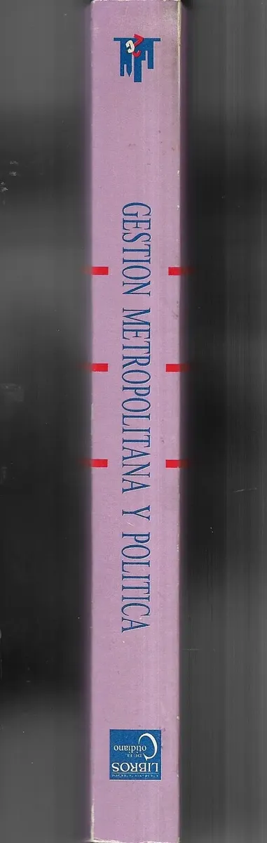 Libro Gestión Metropolitana Y Política / Bolívar - miniatura 3