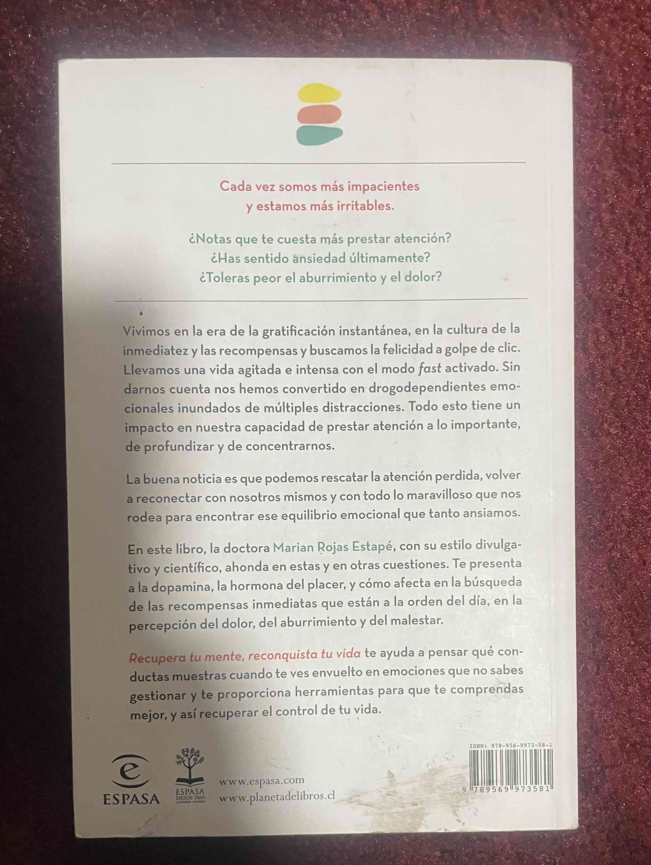 Libro Recupera tu Mente - miniatura 2