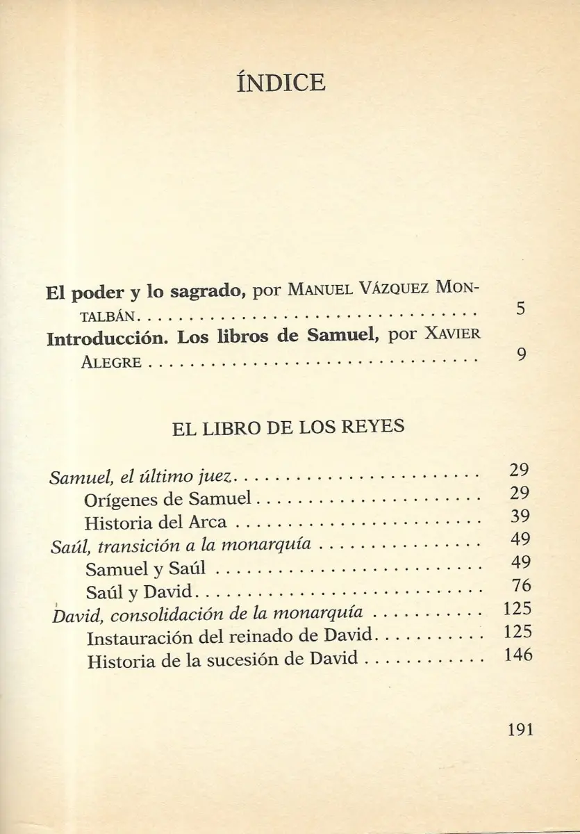 El Libro de los Reyes - Manual Vázquez Montalbán - miniatura 3