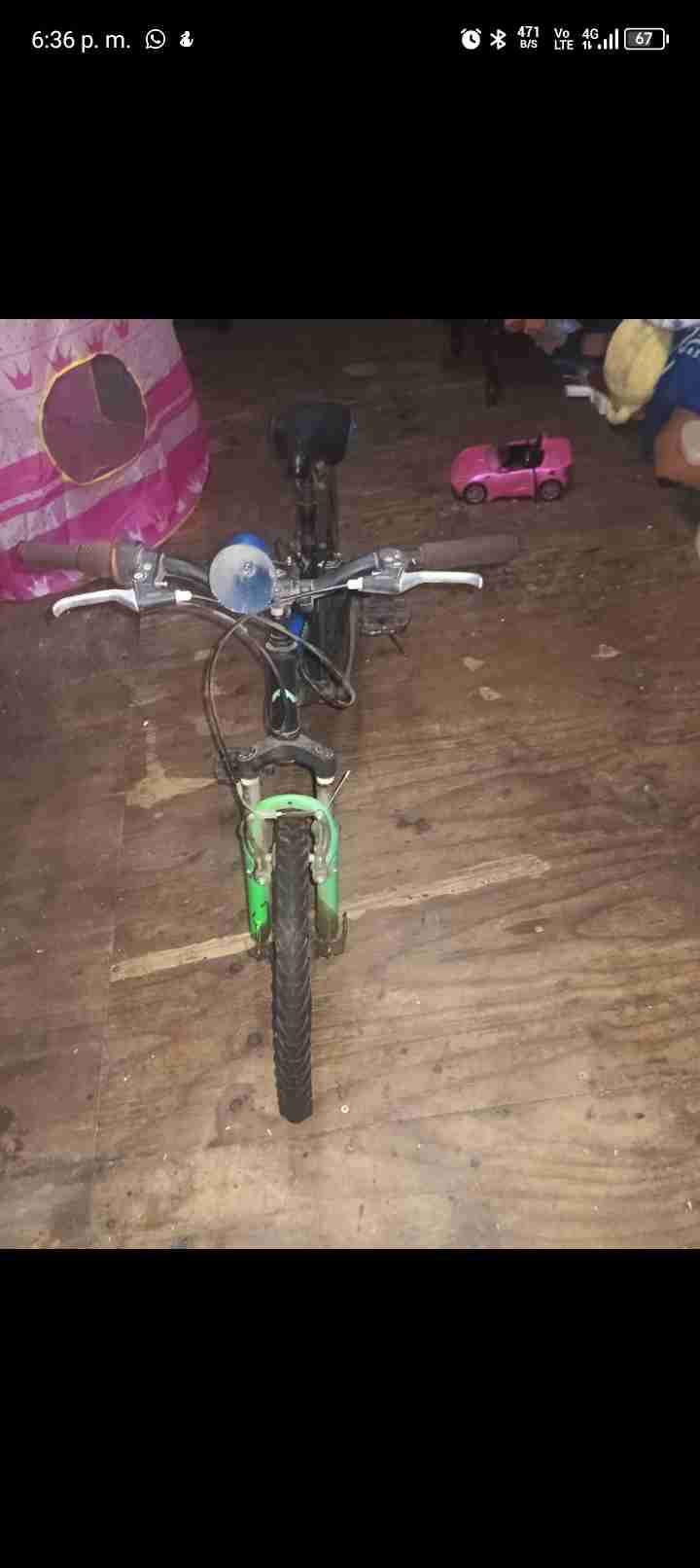 Bicicleta AlpineXtreme negra y verde - miniatura 3