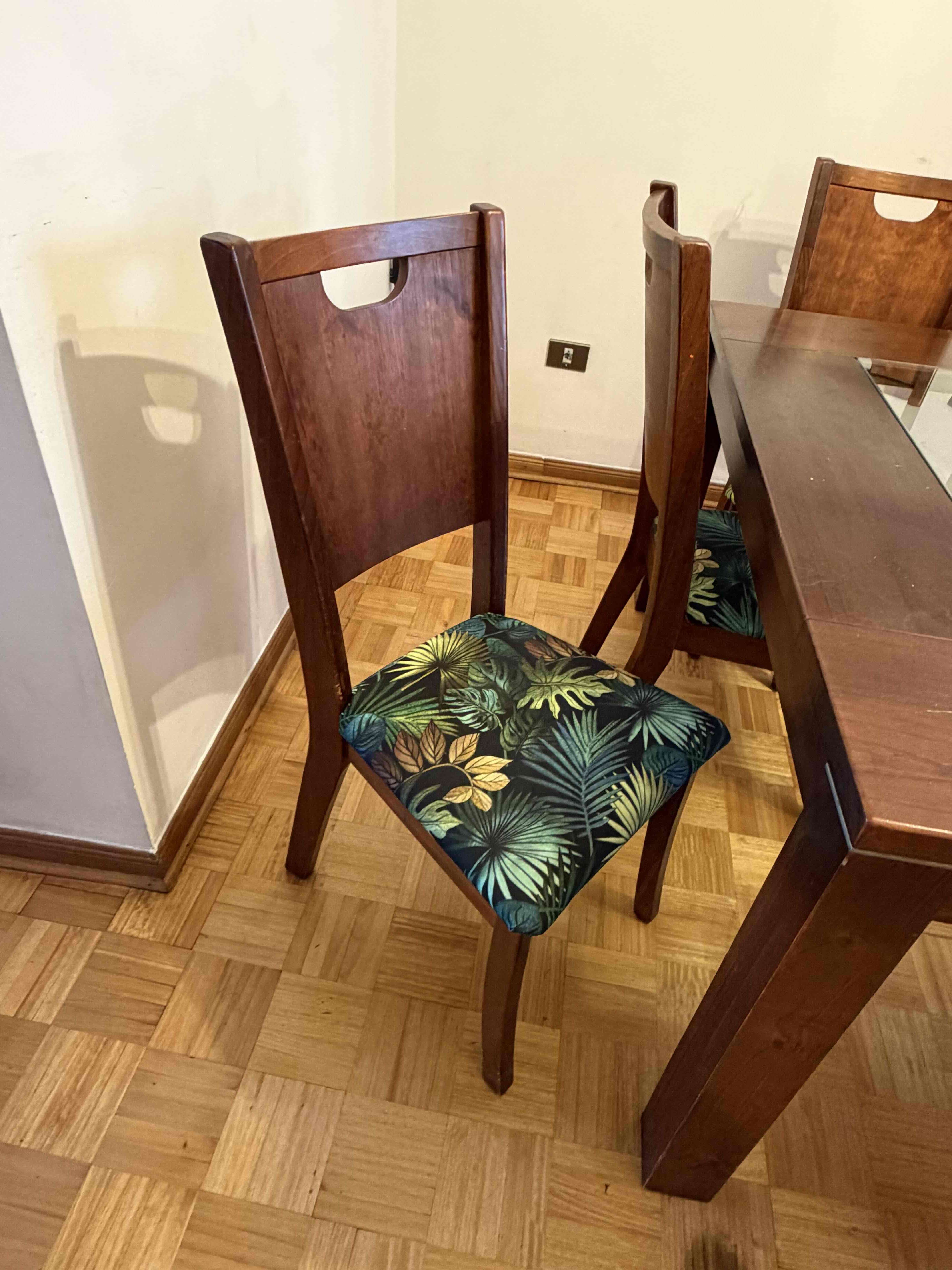 Juego de comedor con vidrio - miniatura 2