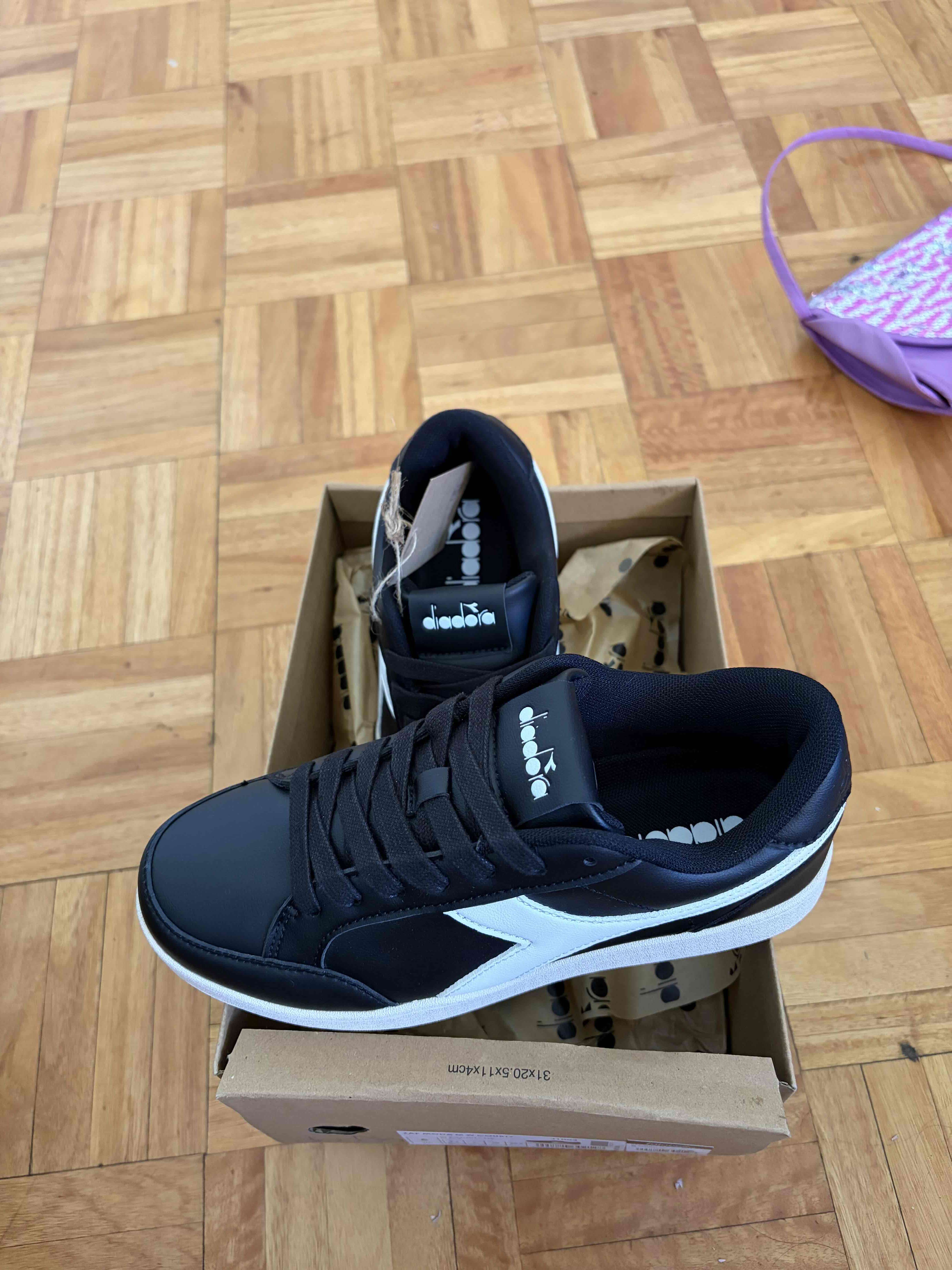 Zapatillas negras Diadora - miniatura 2