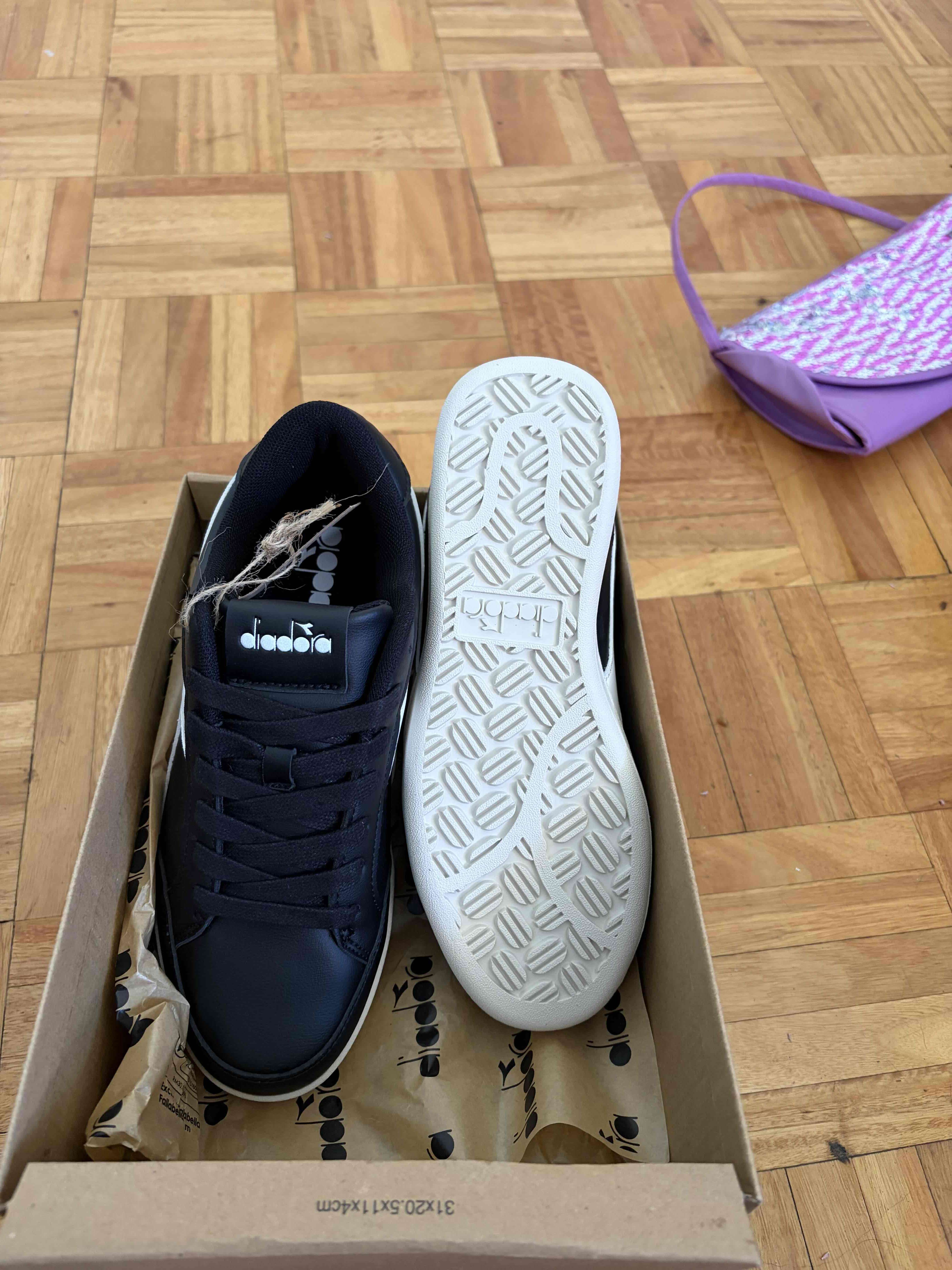 Zapatillas negras Diadora - miniatura 3