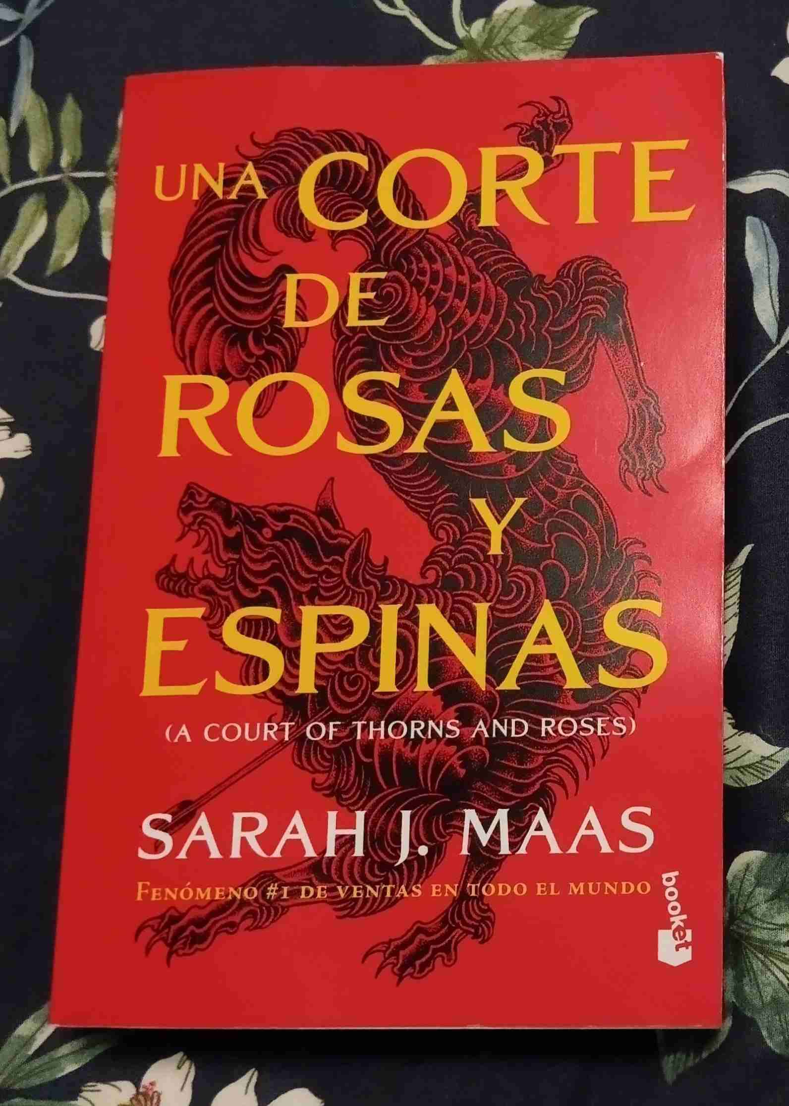 Libro Una Corte de Rosas y Espinas