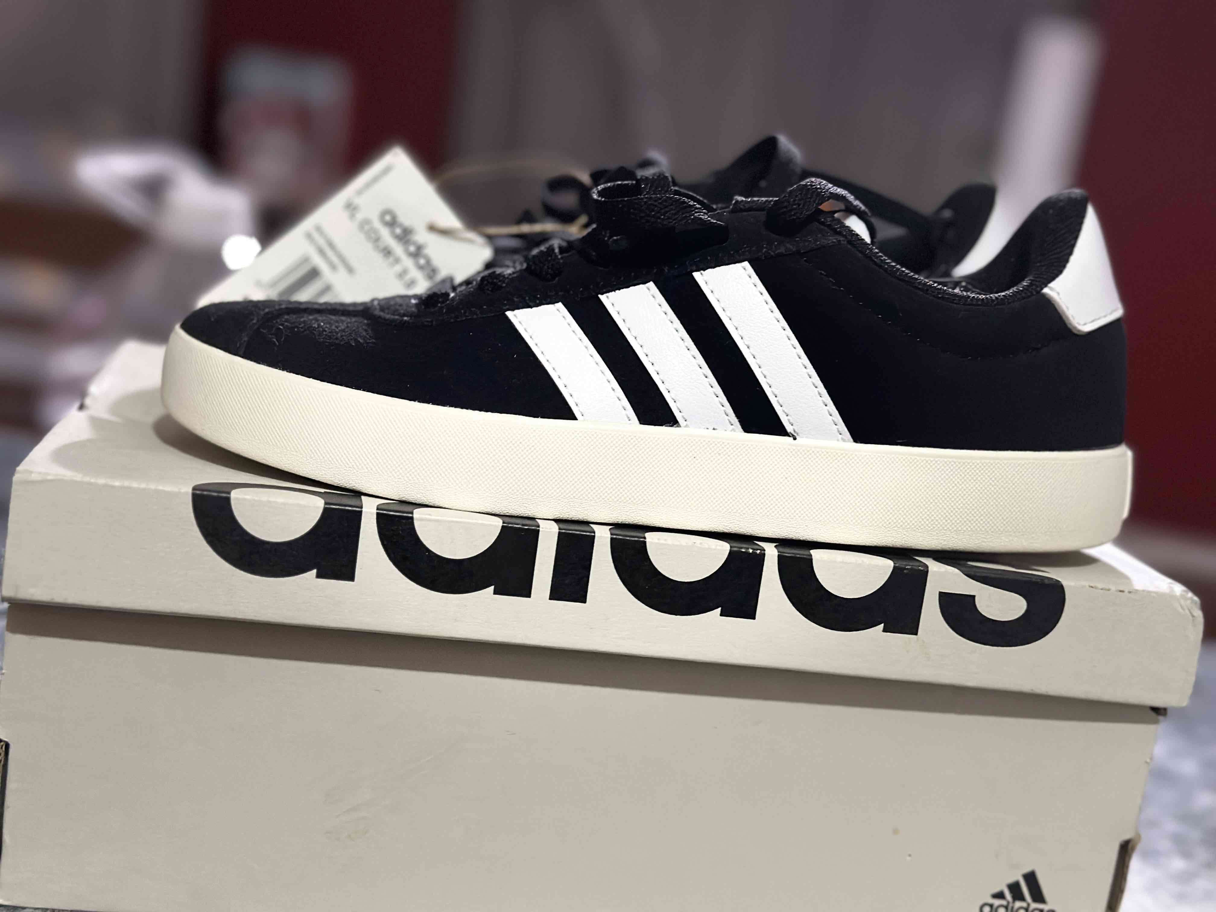 Zapatillas Adidas VL Court negras - miniatura 2