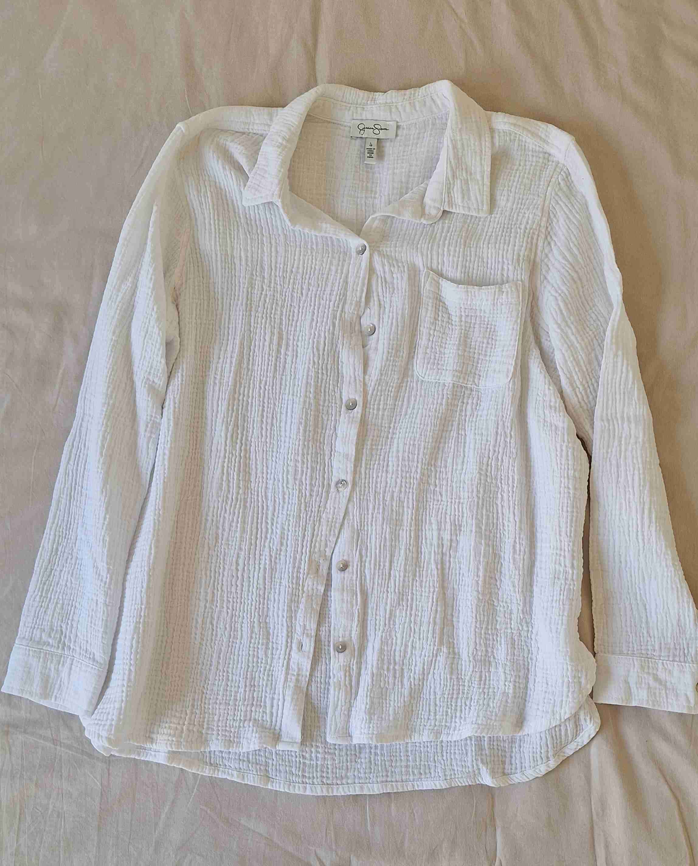 Blusa blanca Jessica Simpson - miniatura 2