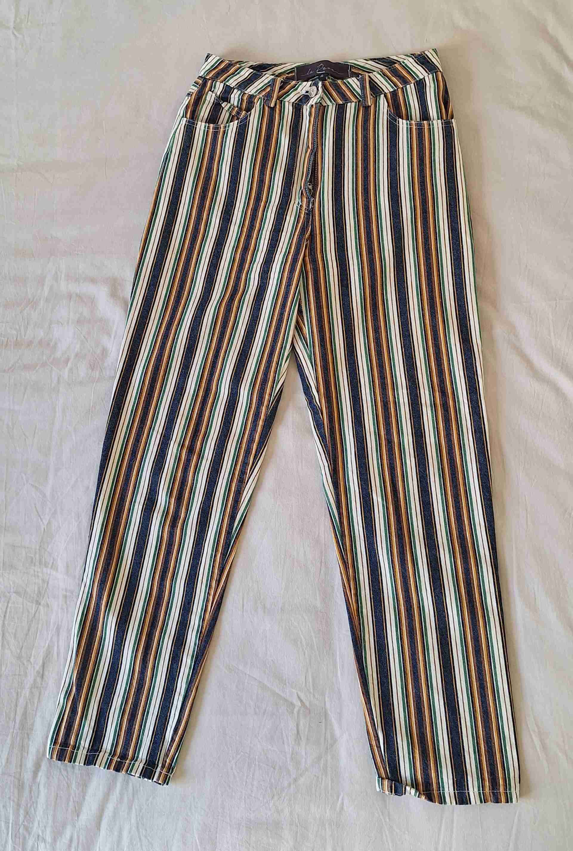 Pantalones rayados - miniatura 2