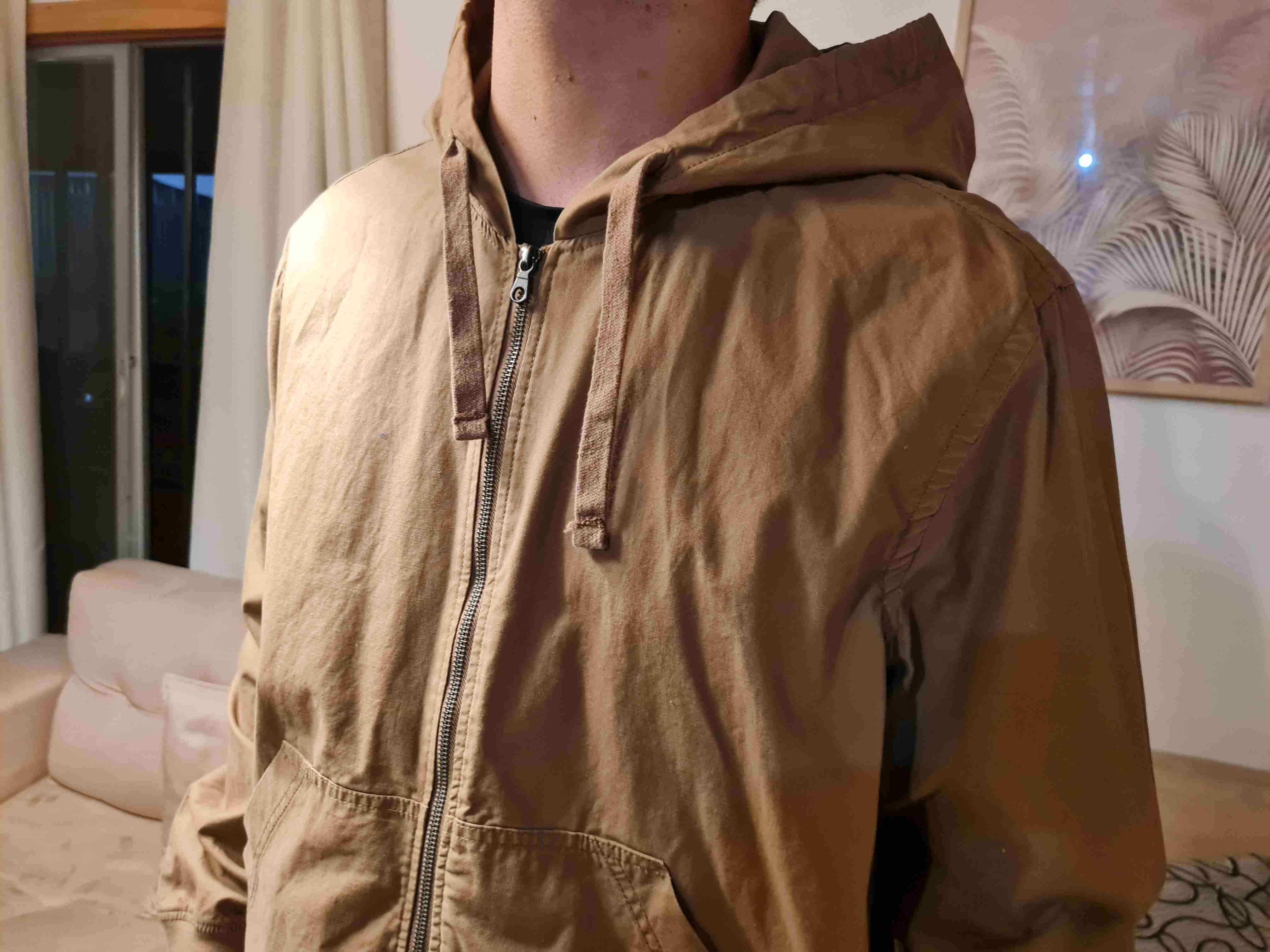 Parka beige con capucha - miniatura 5