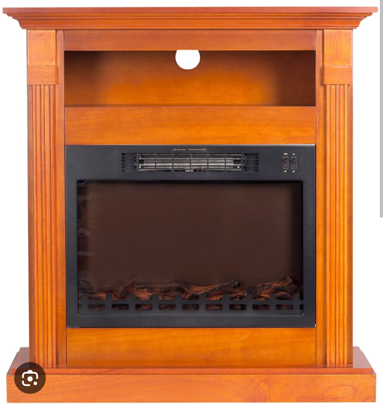 Chimenea eléctrica decorativa - miniatura 1