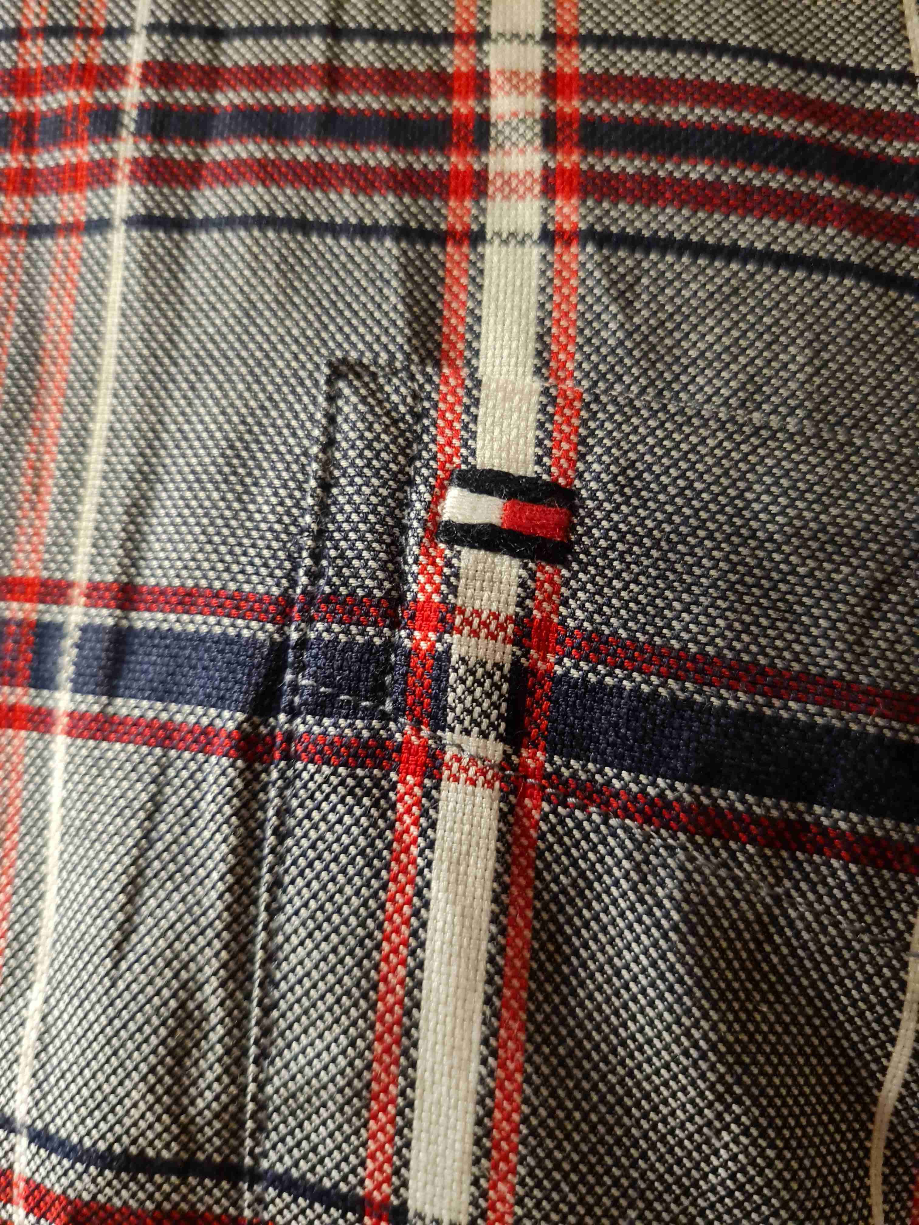 Camisa a cuadros rojo y gris - miniatura 3