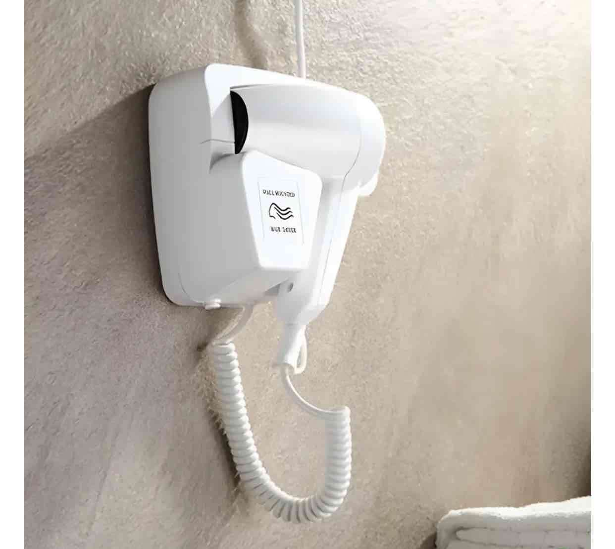 Secador De Cabello Con Soporte A La Pared Y Enchu - miniatura 4