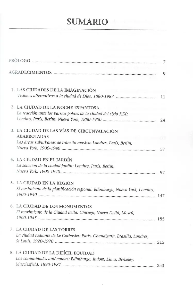 Libro 'Ciudades del mañana' Urbanismo / Peter Hall - miniatura 3