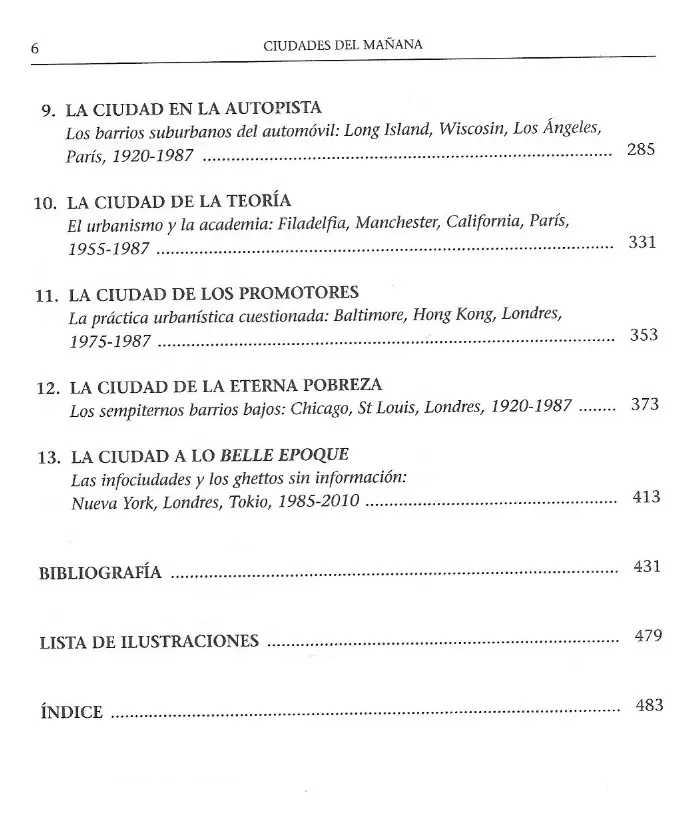 Libro 'Ciudades del mañana' Urbanismo / Peter Hall - miniatura 4