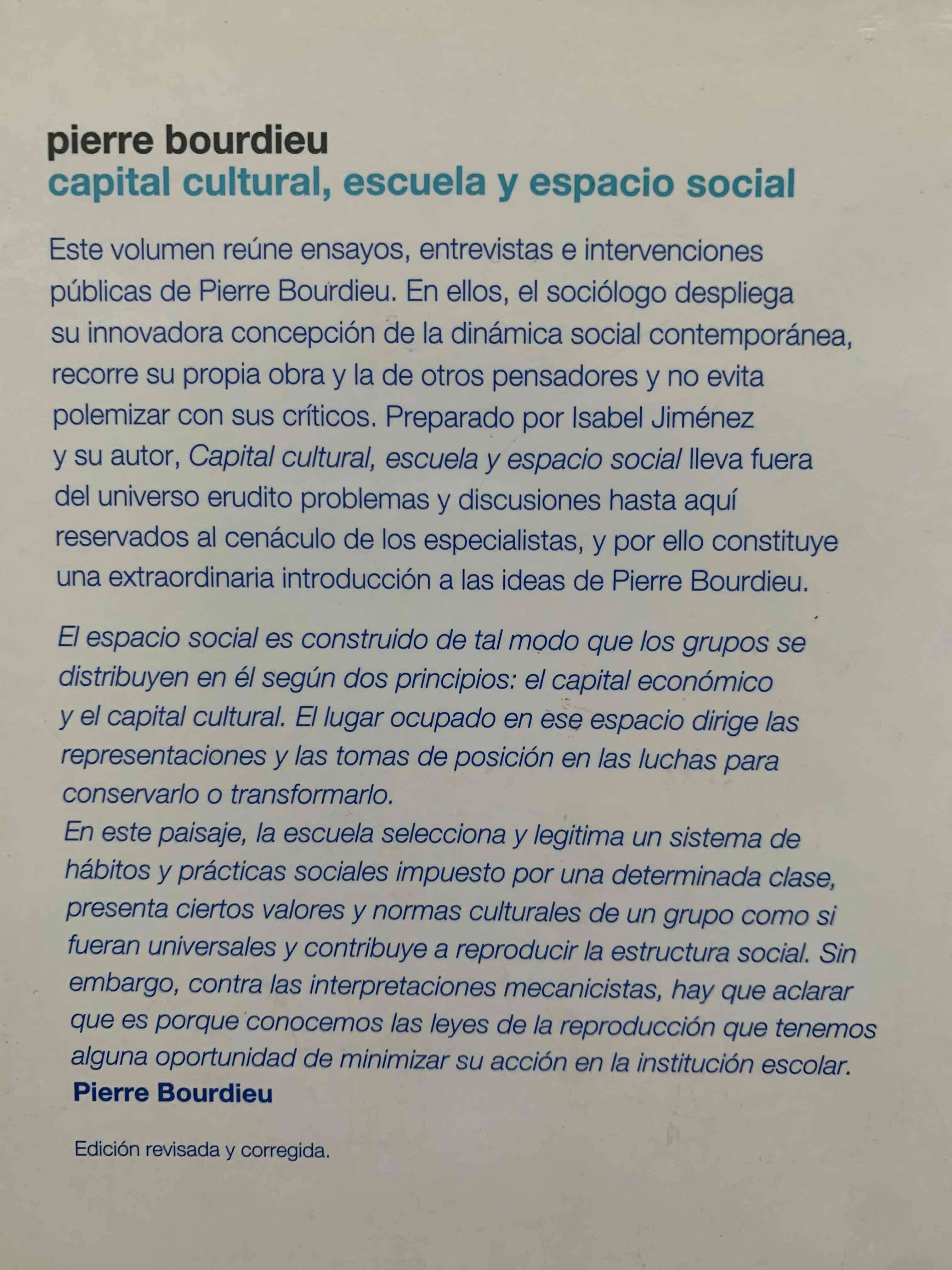 Capital cultural y Últimos escritos - miniatura 2