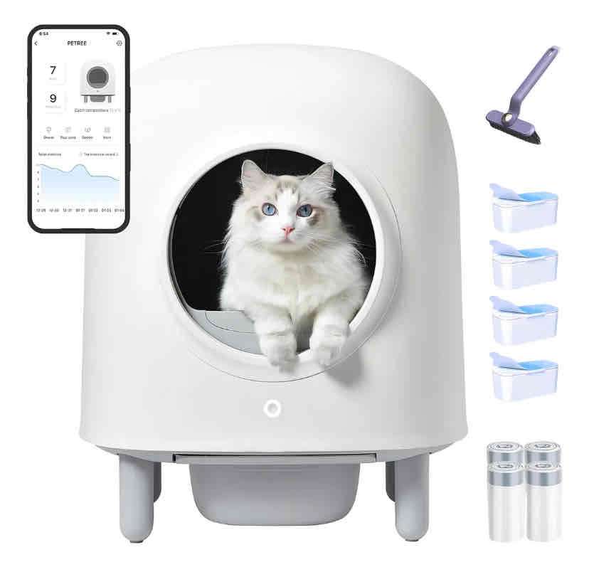 Arenero automático para gatos - miniatura 1