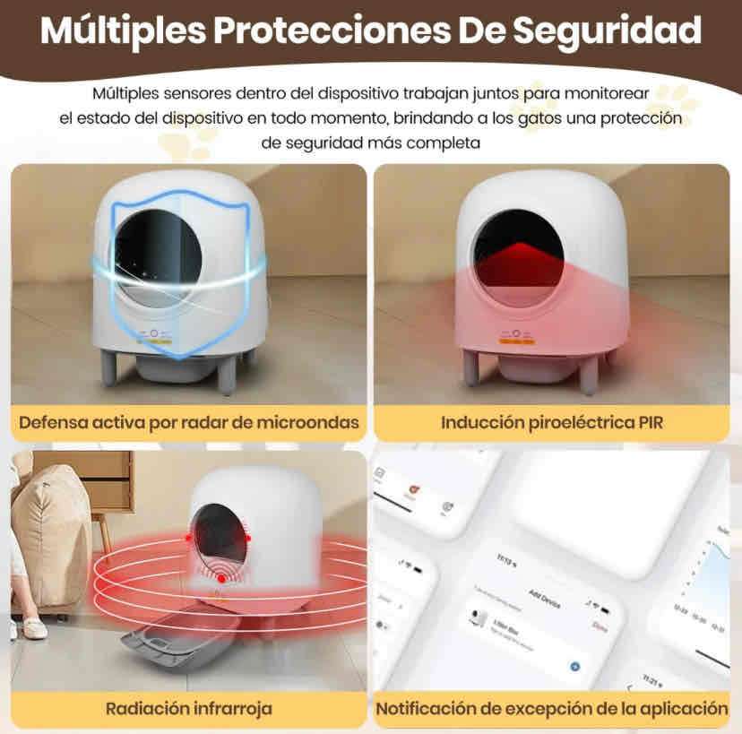 Arenero automático para gatos - miniatura 2