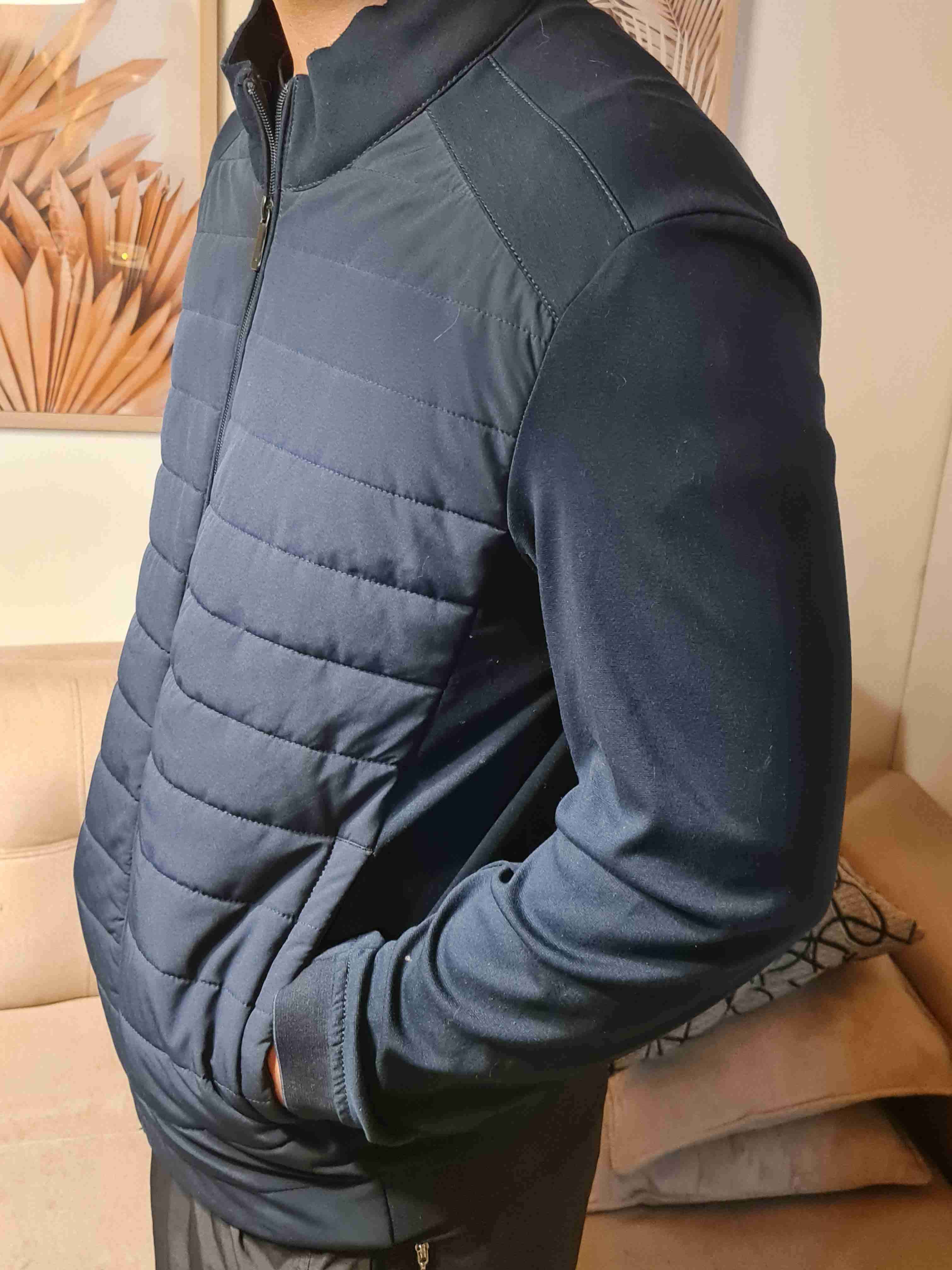 Chaqueta acolchada negra Zara - miniatura 2