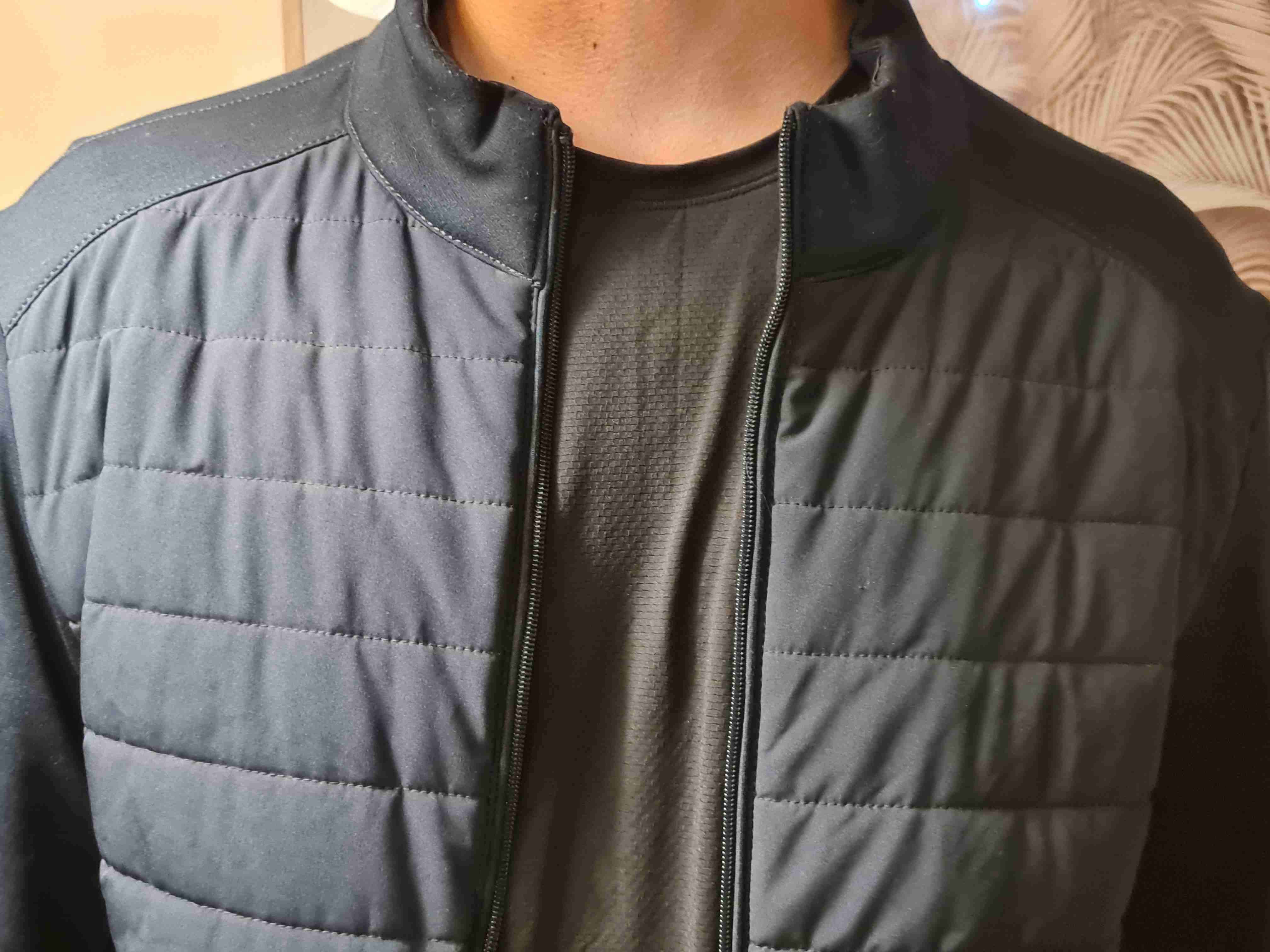 Chaqueta acolchada negra Zara - miniatura 3