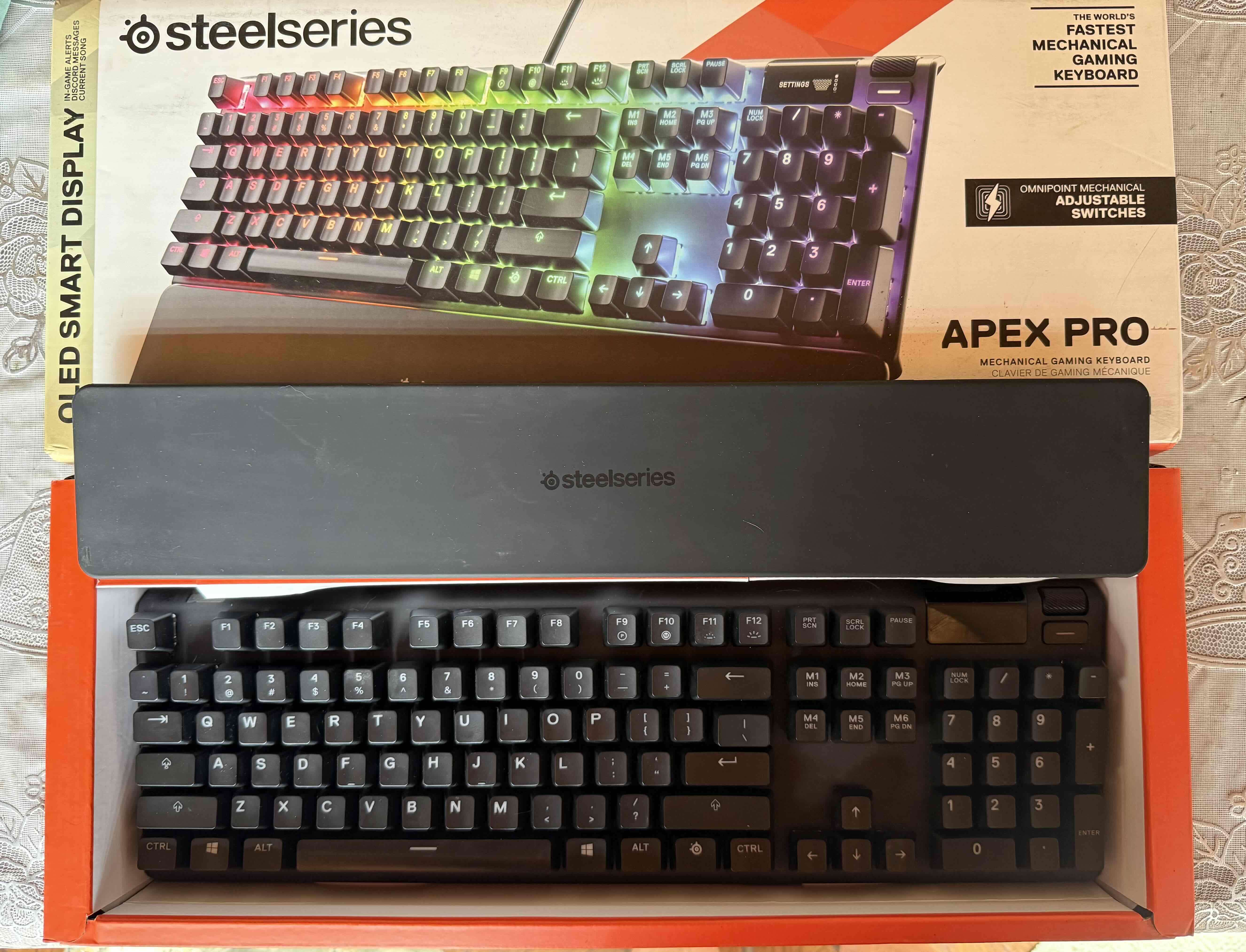 Teclado mecánico SteelSeries Apex Pro - miniatura 3