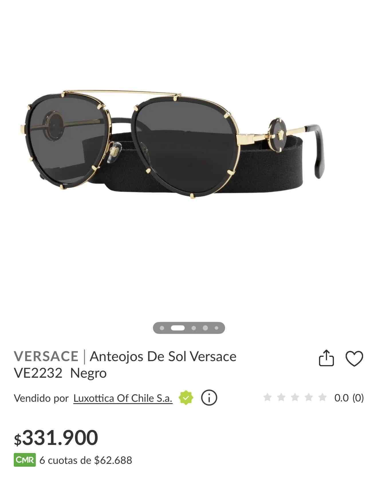 Gafas de sol  Versace original - miniatura 3
